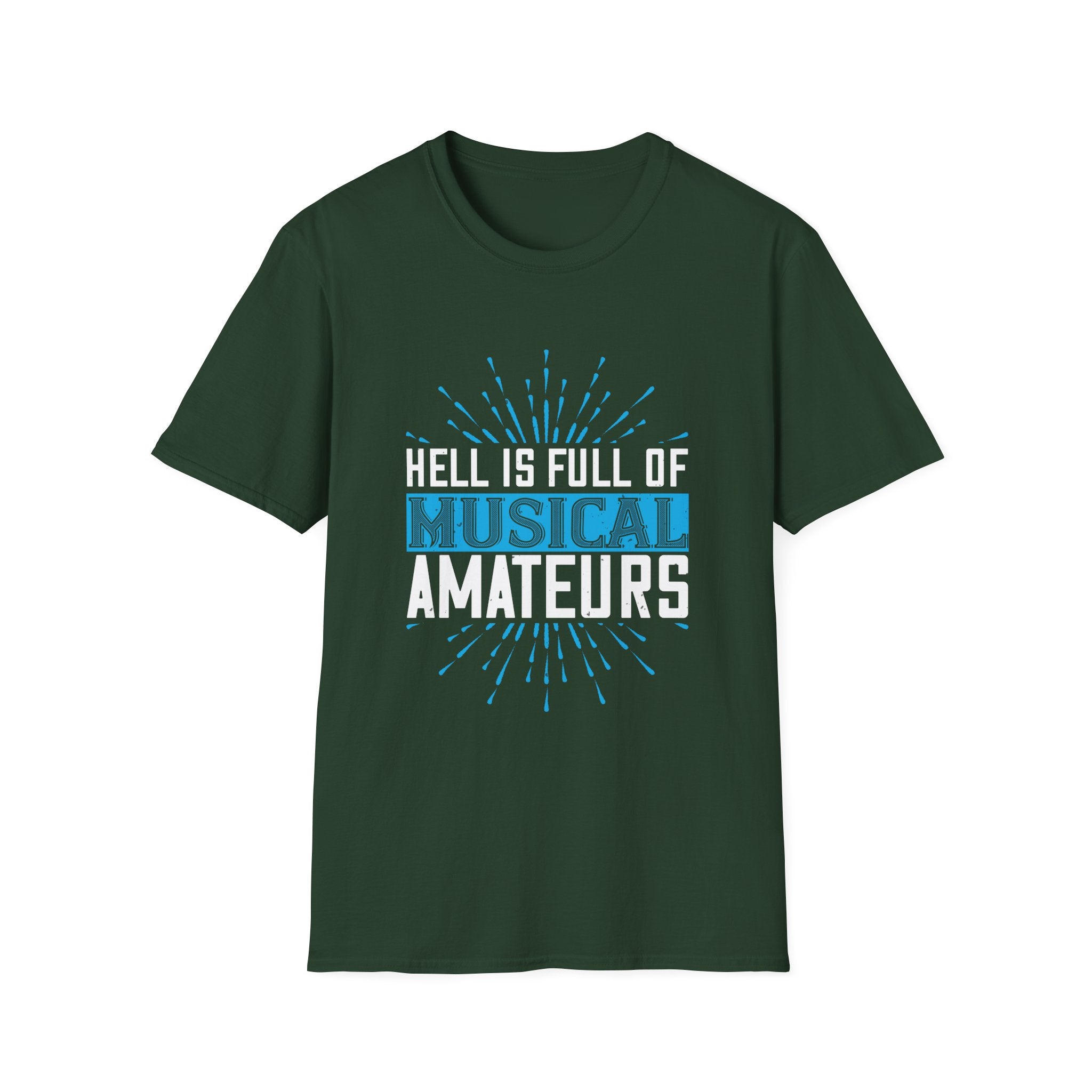 Musical Amateurs T-Shirt, Funny Music Lover Tee, Unisex Softstyle Shirt