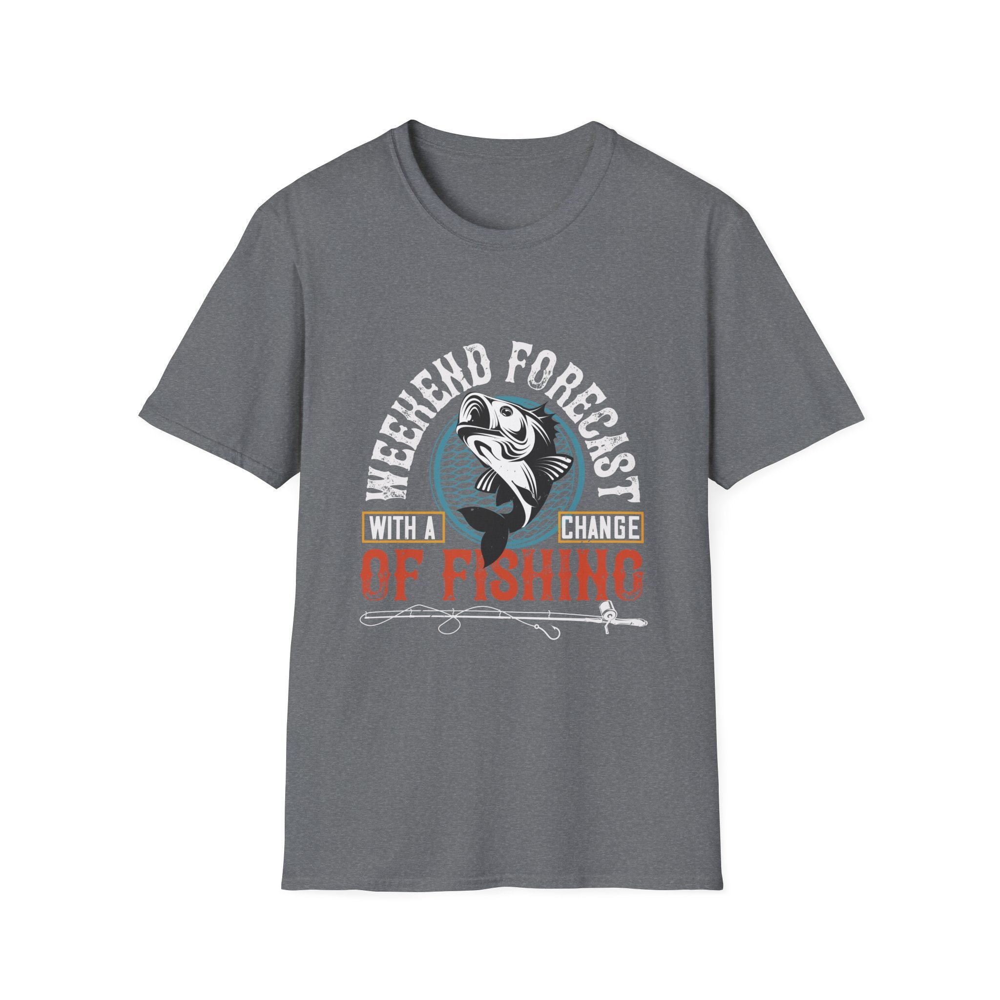 Weekend Fishing Forecast Unisex T-Shirt, Fishing Shirt