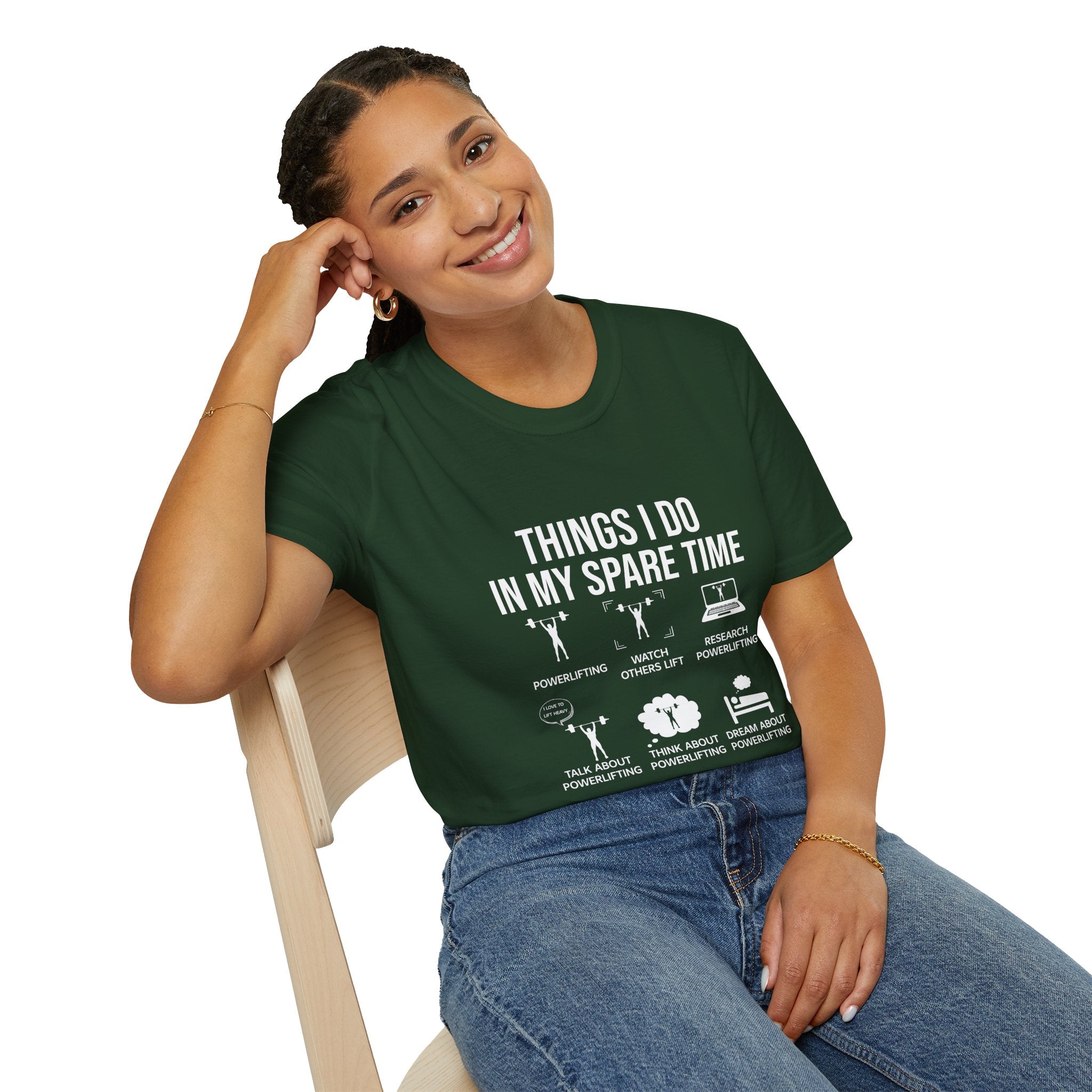 Funny Spare Time Activities T-Shirt, Leisurewear, Gift for Friends, Casual Humor Shirt, Relaxation Tee, Birthday Present