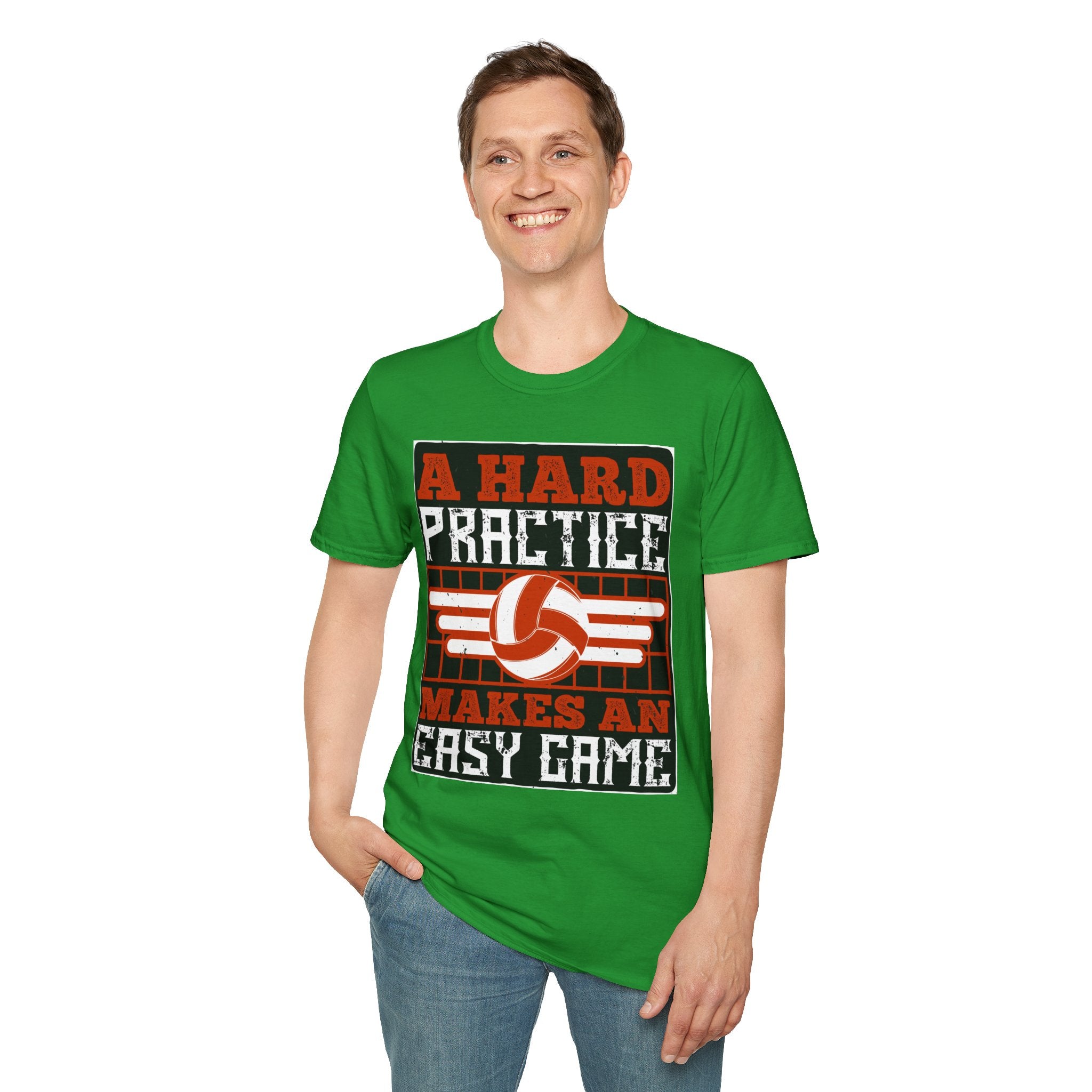 Volleyball Practice Humor Tee | Unisex Softstyle T-Shirt, Sports Shirt