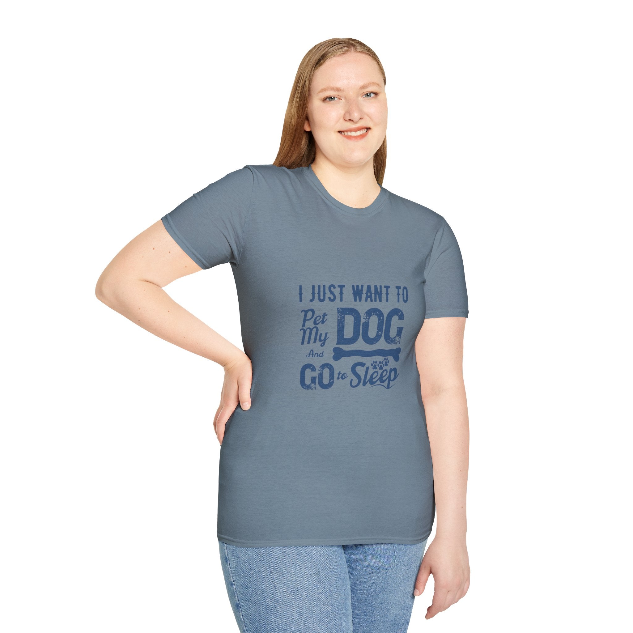 Funny Dog Lover Unisex T-Shirt, Pet Lover Gift, Cute Dog T-Shirt, Dog Mom, Dog Dad Apparel, Animal Lover Shirt