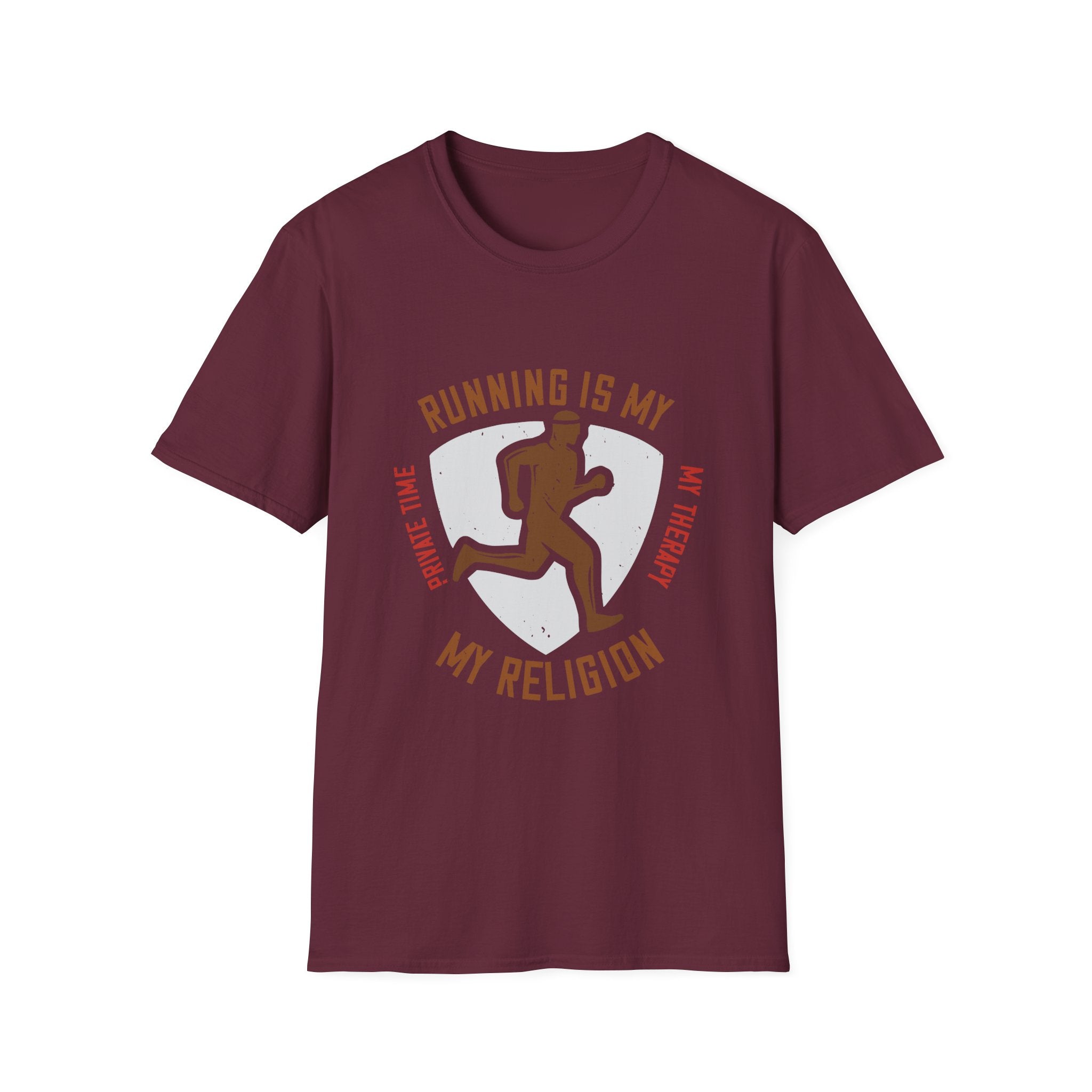 Running Is My Religion Unisex Softstyle T-Shirt | Perfect Gift for Runners, Exercise Lovers, Fitness Enthusiasts, Mother's Day, [...]