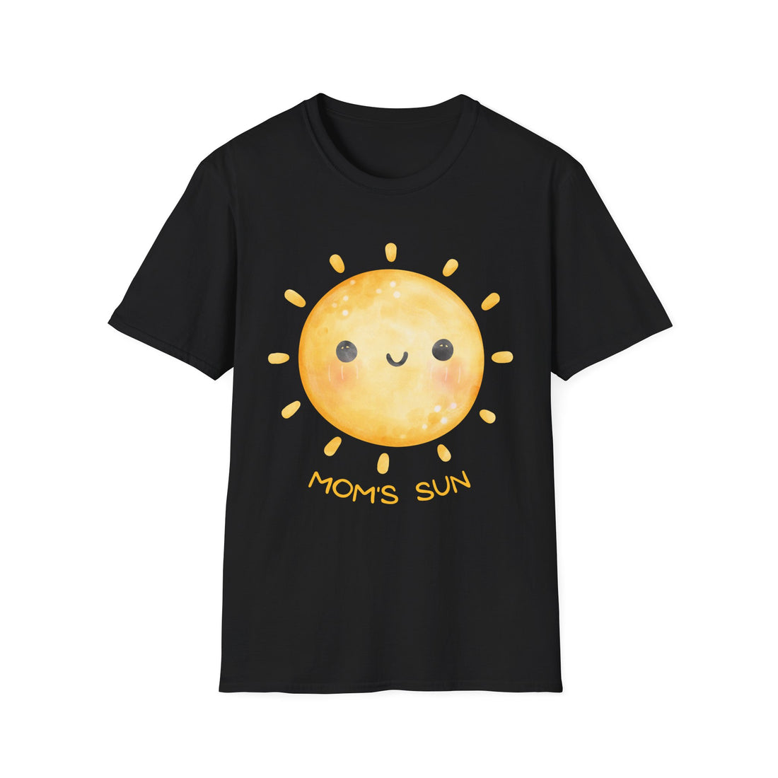 Cute 'Mom's Sun' Unisex Softstyle T-Shirt