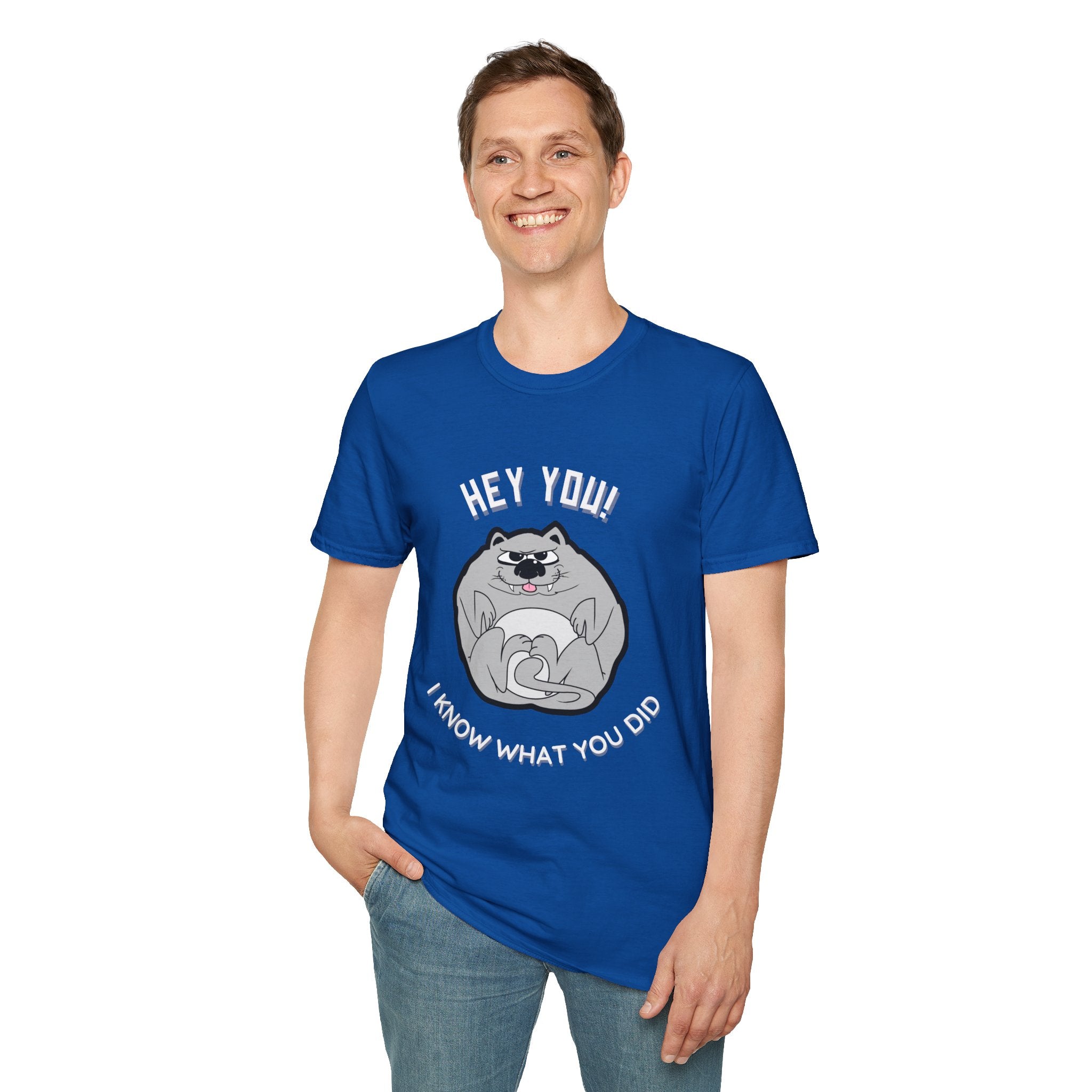 Funny Cat Graphic T-Shirt, Cute Pet Lover Gift