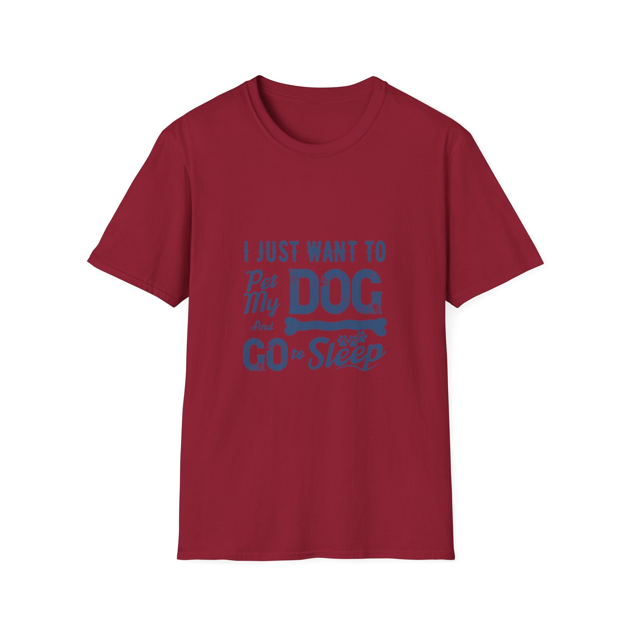 Funny Dog Lover Unisex T-Shirt, Pet Lover Gift, Cute Dog T-Shirt, Dog Mom, Dog Dad Apparel, Animal Lover Shirt