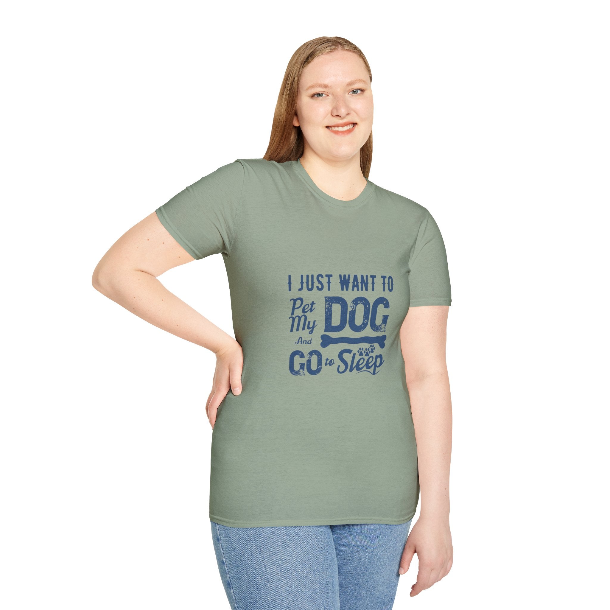 Funny Dog Lover Unisex T-Shirt, Pet Lover Gift, Cute Dog T-Shirt, Dog Mom, Dog Dad Apparel, Animal Lover Shirt