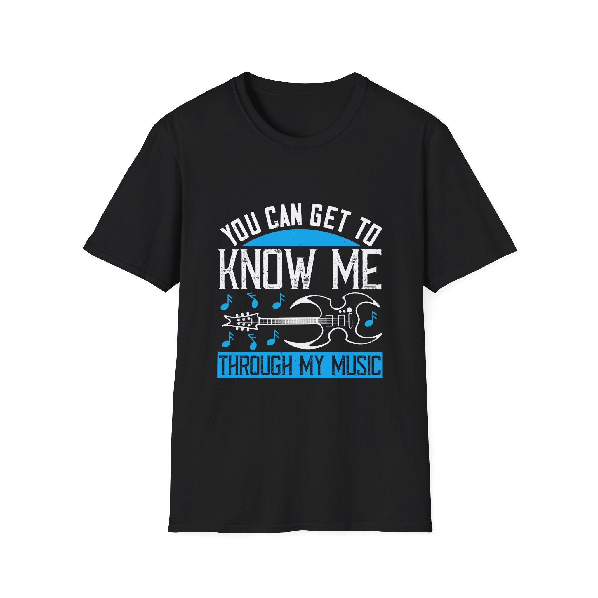 Unisex Music Quote T-Shirt, Softstyle Graphic Tee, Gift for Musicians