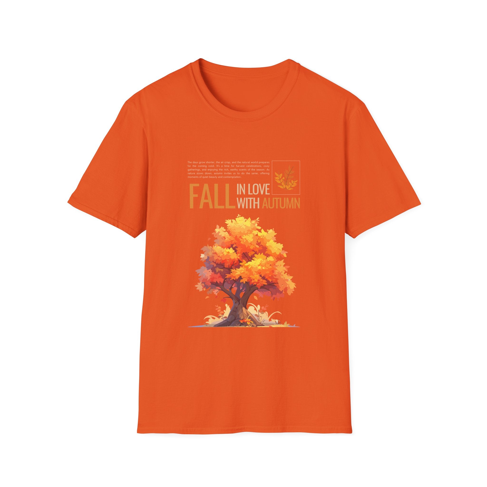 Fall-Inspired Unisex T-Shirt, Autumn Vibes Tee