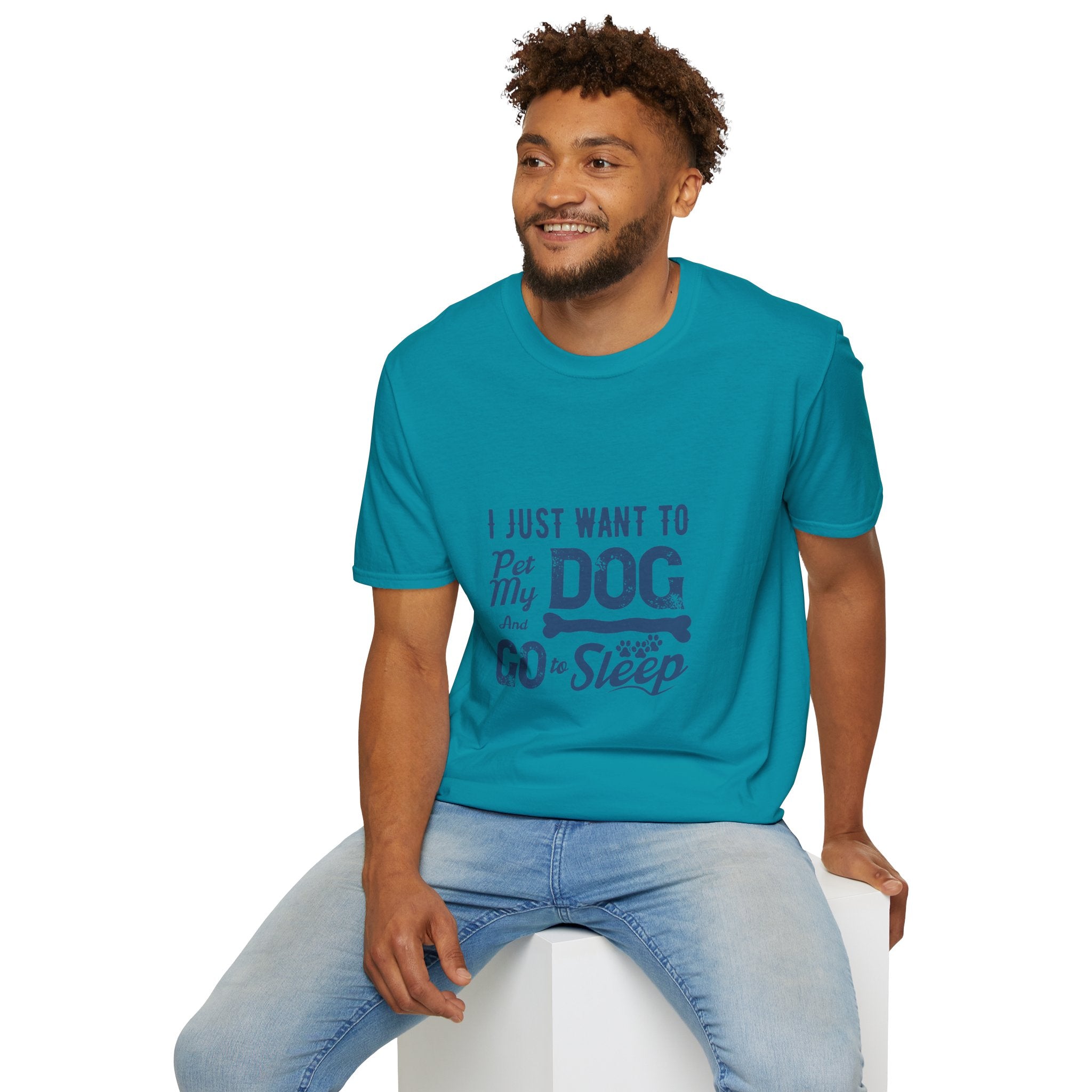 Funny Dog Lover Unisex T-Shirt, Pet Lover Gift, Cute Dog T-Shirt, Dog Mom, Dog Dad Apparel, Animal Lover Shirt