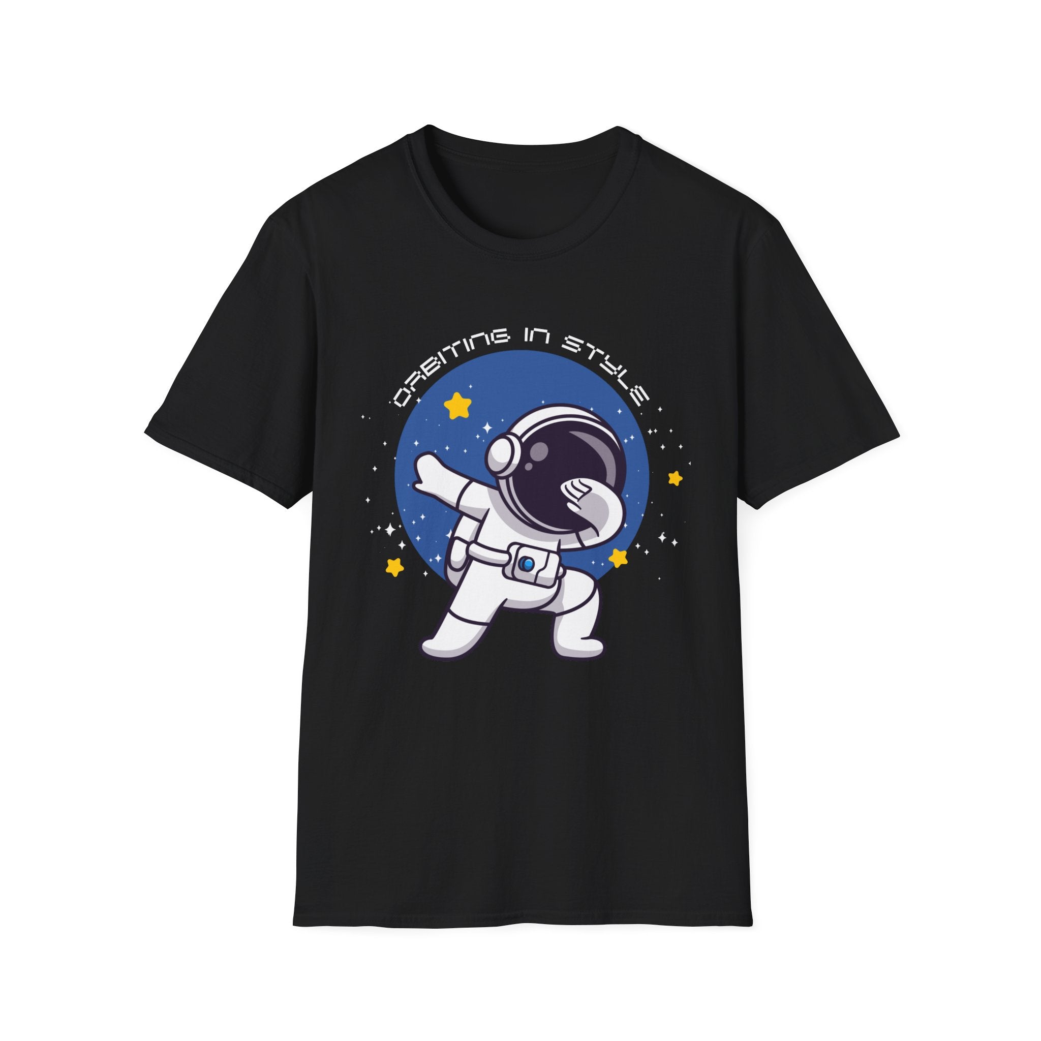 Astronaut Graphic Unisex T-Shirt, Cool Space Tee