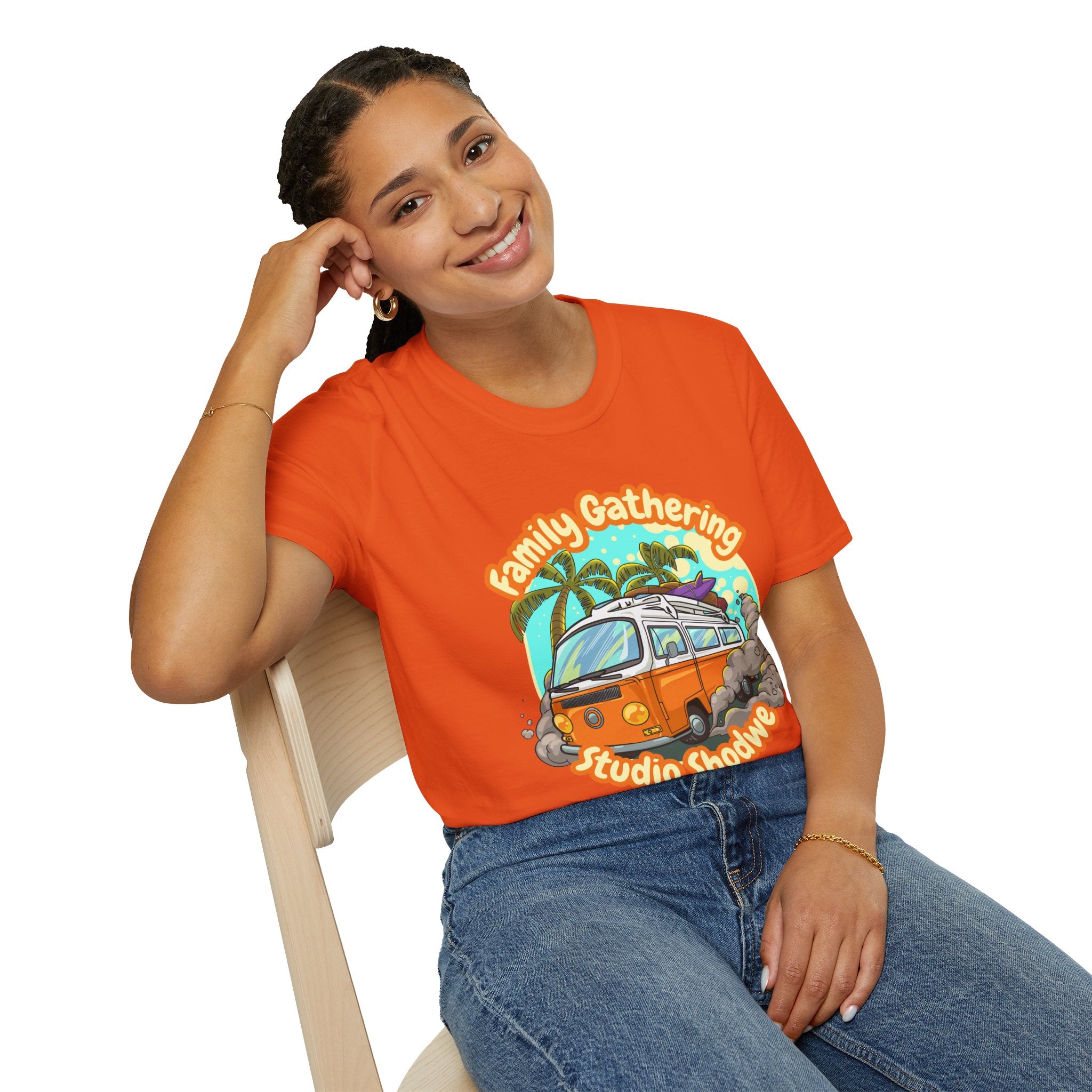 Family Gathering Unisex Softstyle T-Shirt, Family Reunion Tee