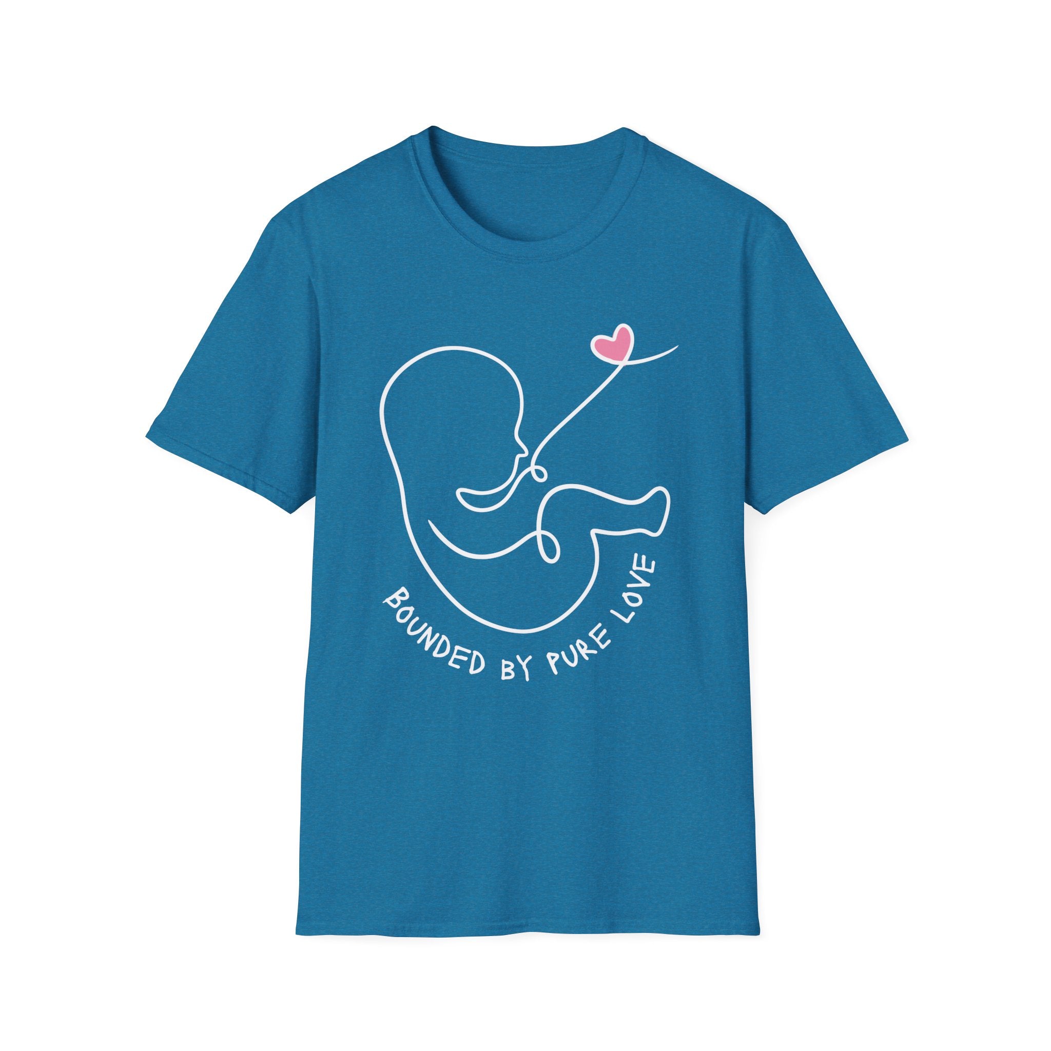 Bounded by Pure Love Unisex T-Shirt, Cute Tee, Expecting
