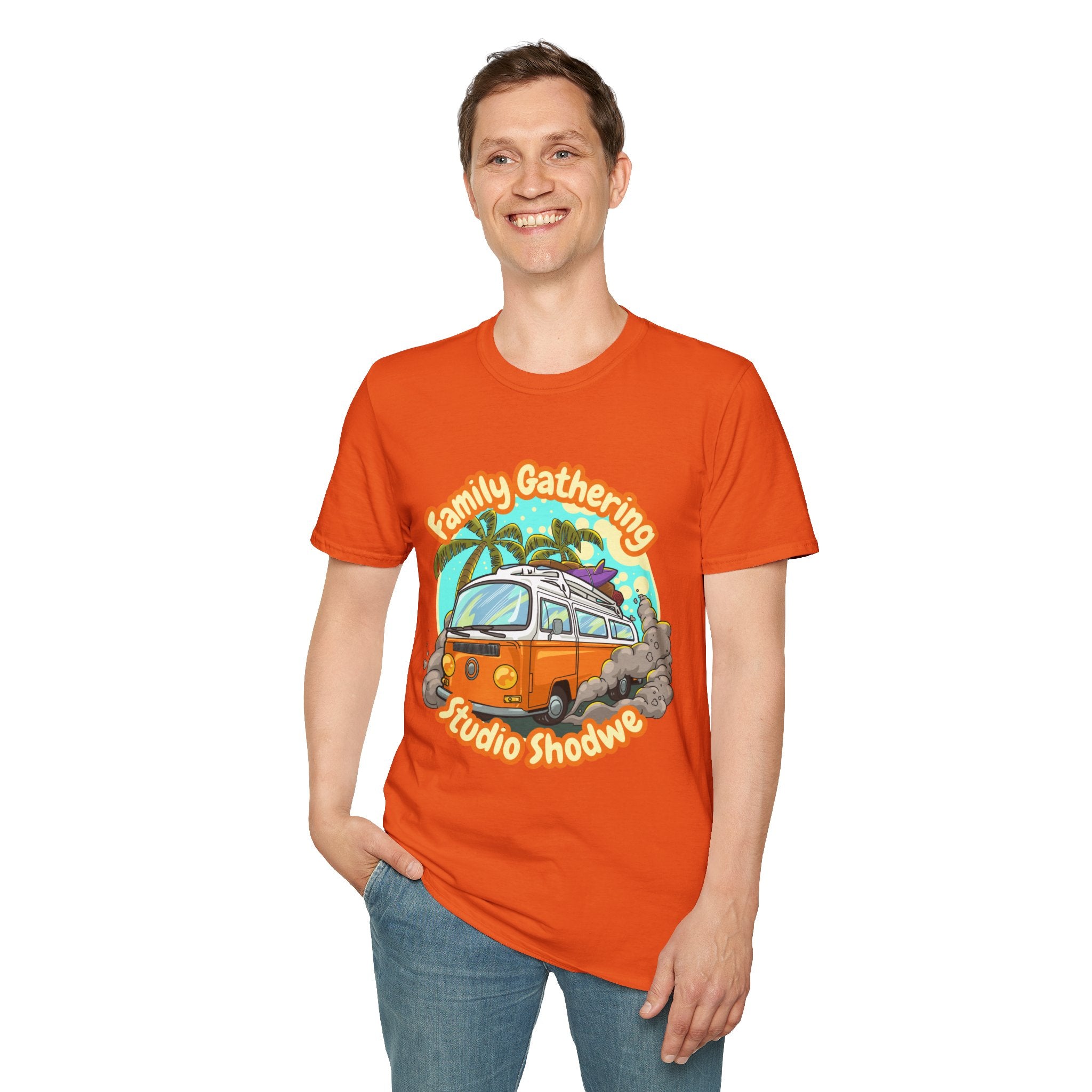 Family Gathering Unisex Softstyle T-Shirt, Family Reunion Tee
