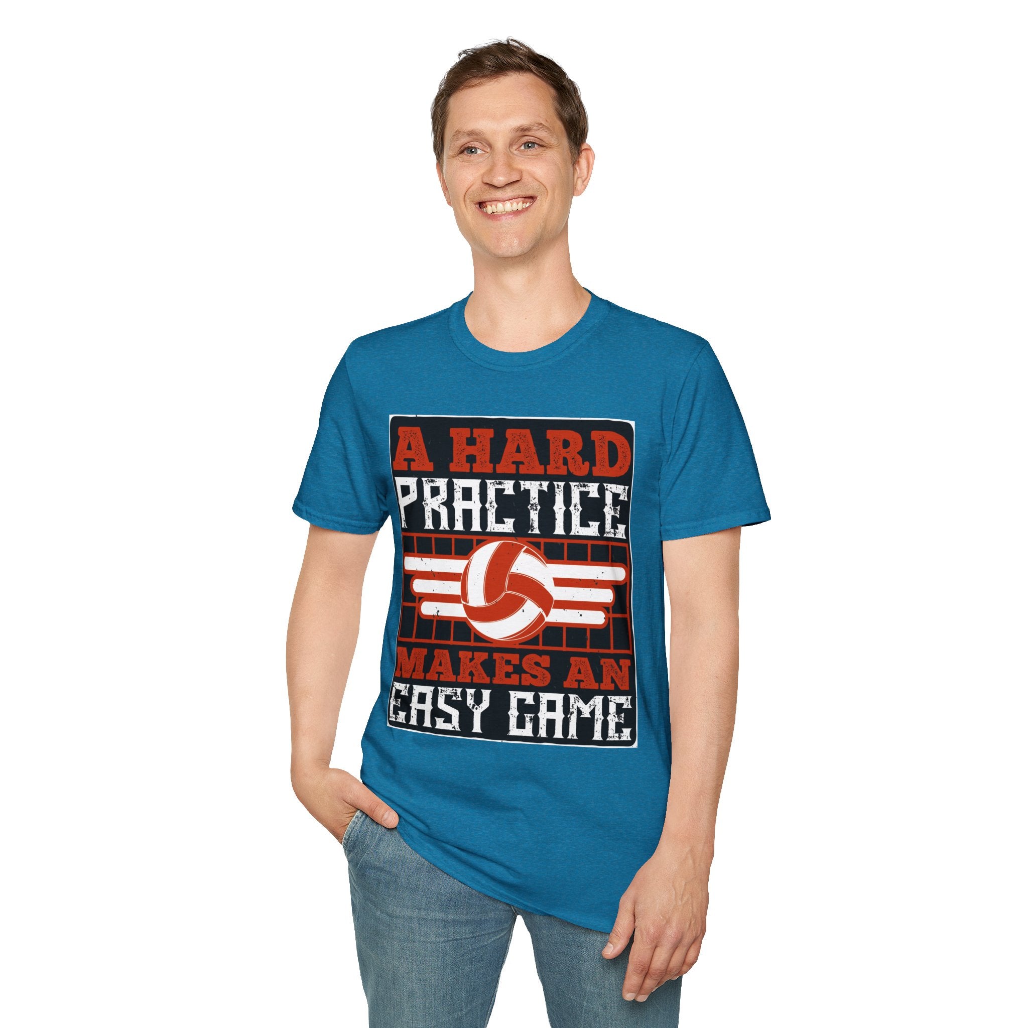 Volleyball Practice Humor Tee | Unisex Softstyle T-Shirt, Sports Shirt