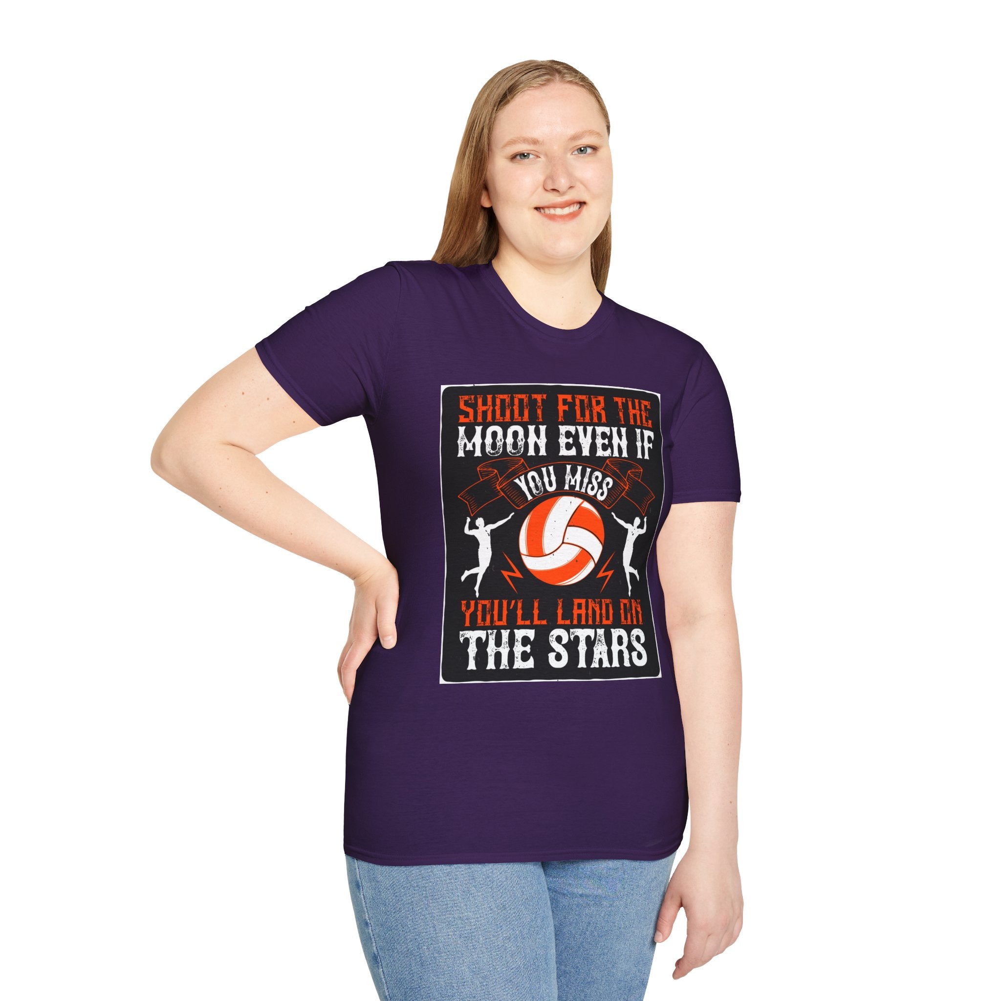 Volleyball Inspirational T-Shirt, Motivational Sports Tee for Athletes