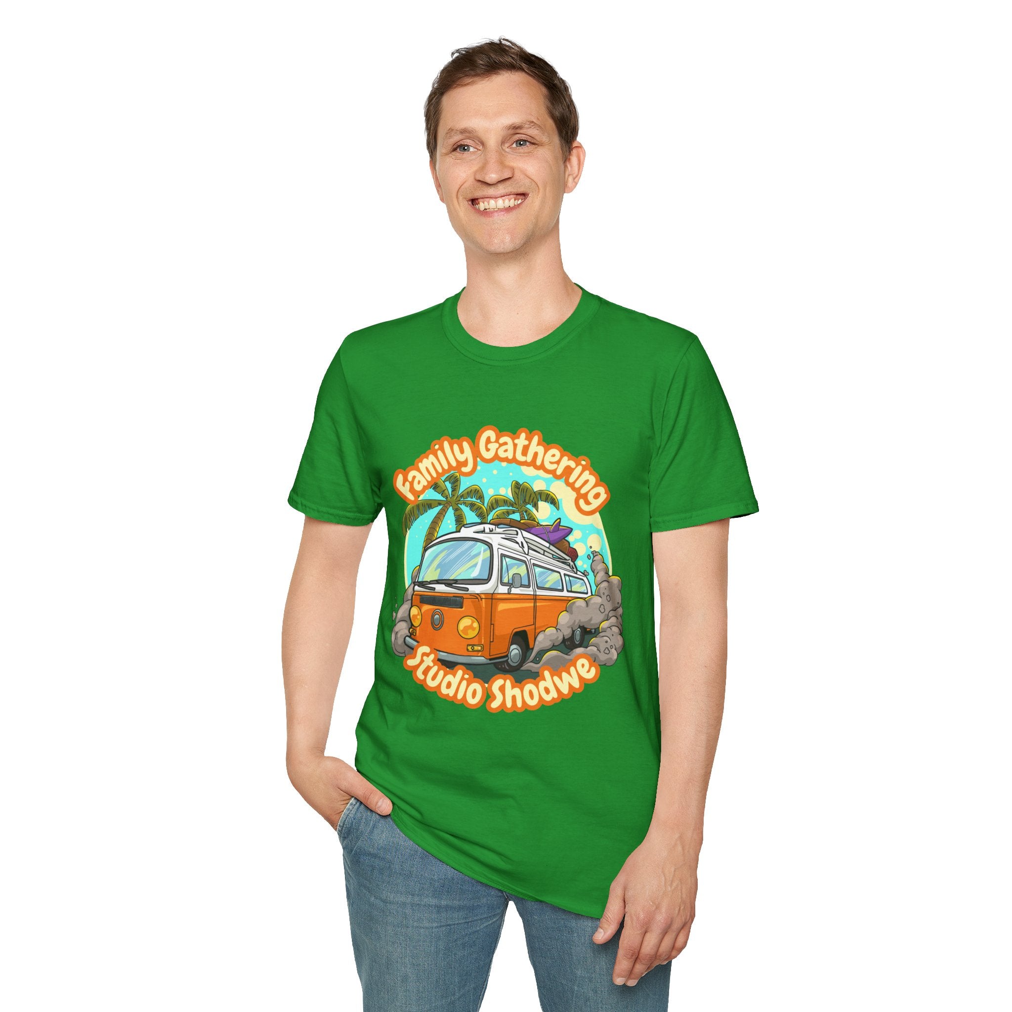 Family Gathering Unisex Softstyle T-Shirt, Family Reunion Tee
