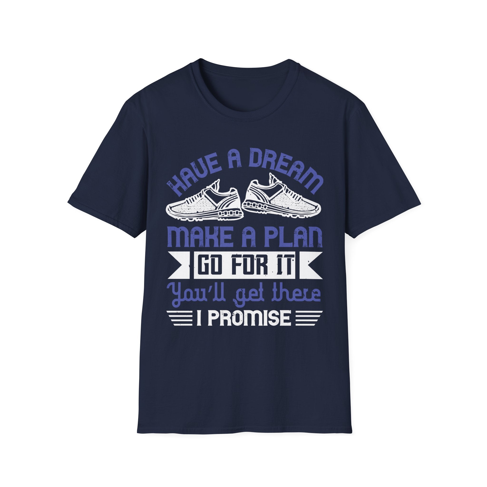 Inspirational Graphic T-Shirt with Motivational Quote, Dream Big