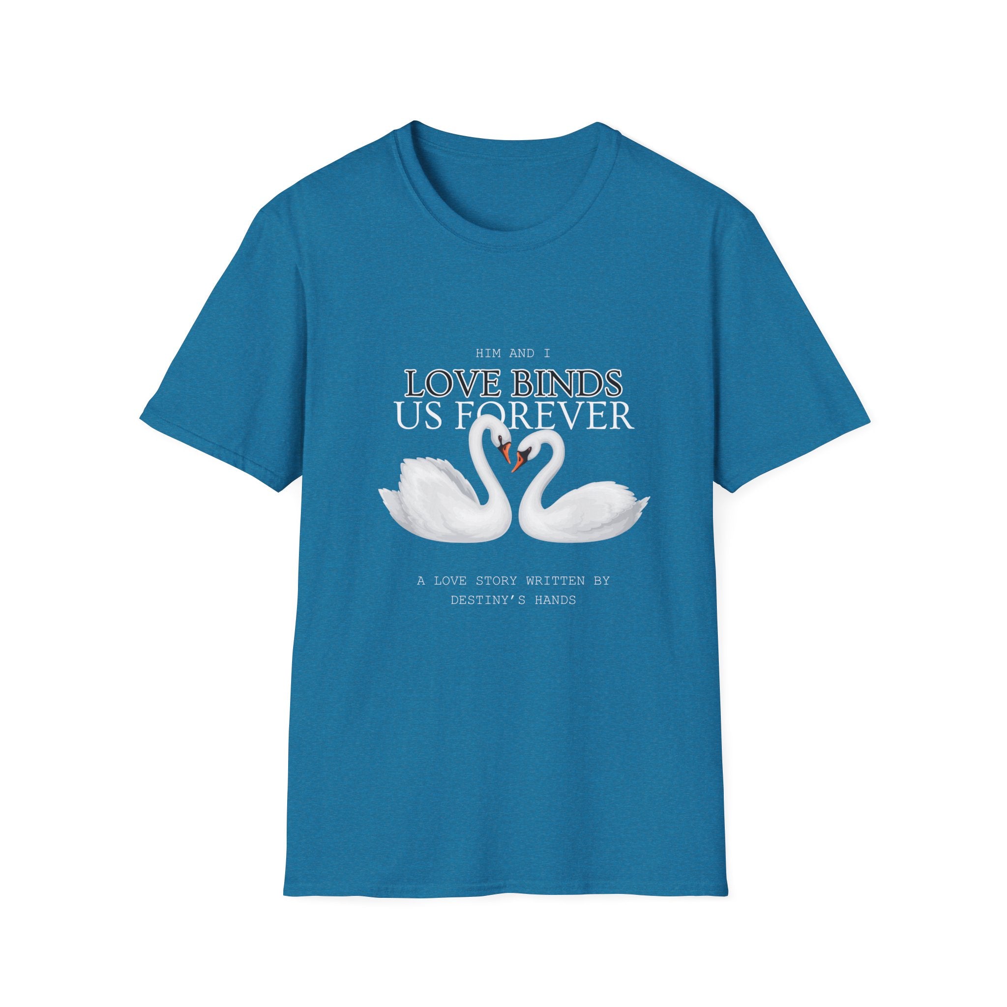 Romantic Swan Love T-Shirt | Perfect Gift for Couples
