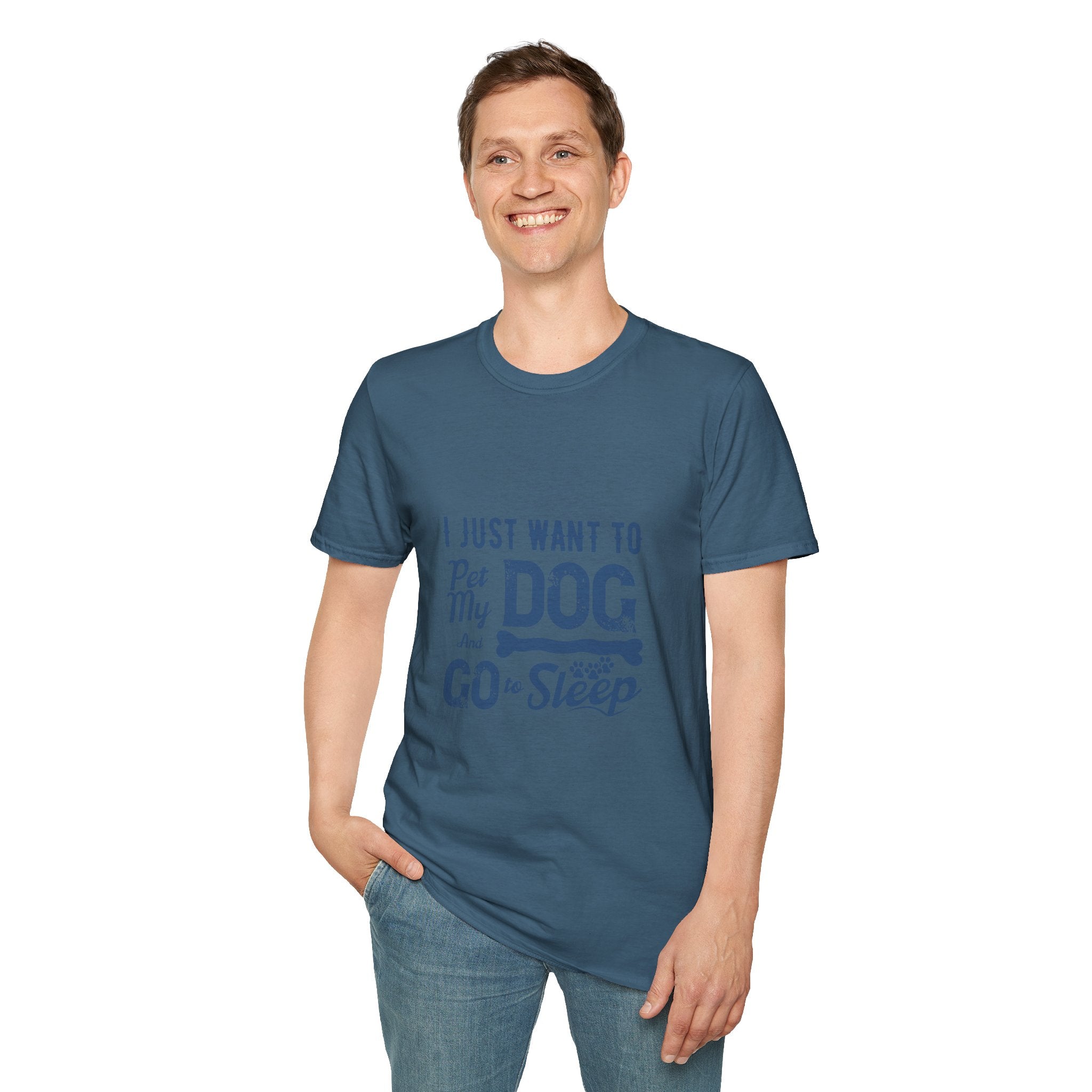Funny Dog Lover Unisex T-Shirt, Pet Lover Gift, Cute Dog T-Shirt, Dog Mom, Dog Dad Apparel, Animal Lover Shirt