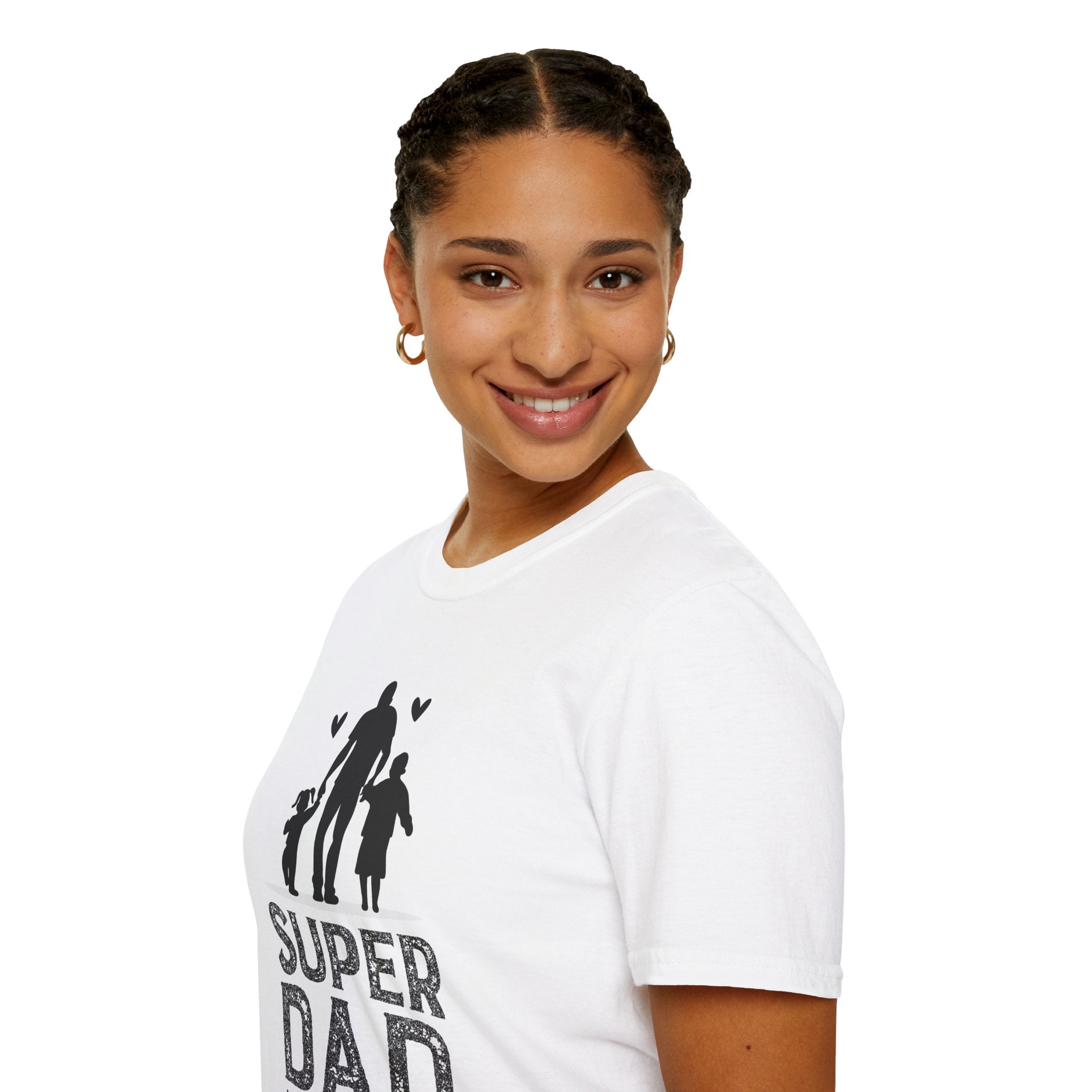 Super Dad Unisex Softstyle T-Shirt, Father's Day Gift