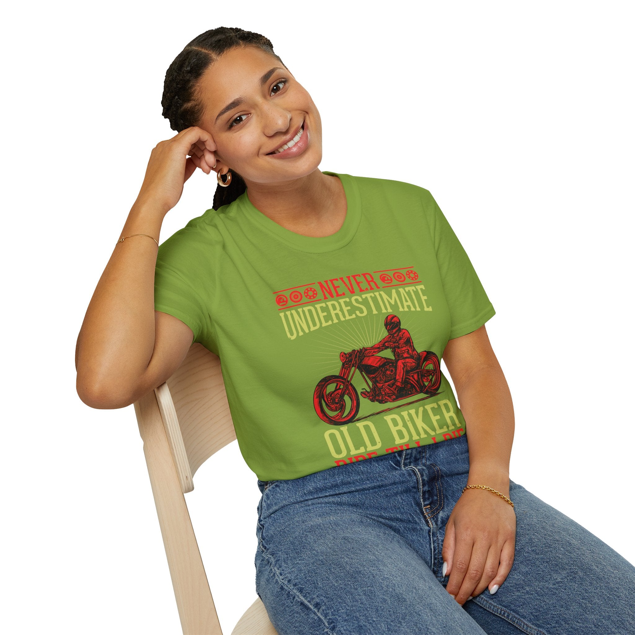 Unisex Biker Shirt - Never Underestimate Old Biker - Motorcycle Gift, Motorbike Lover Tee, Father’s Day Present, Adventure Apparel, [...]