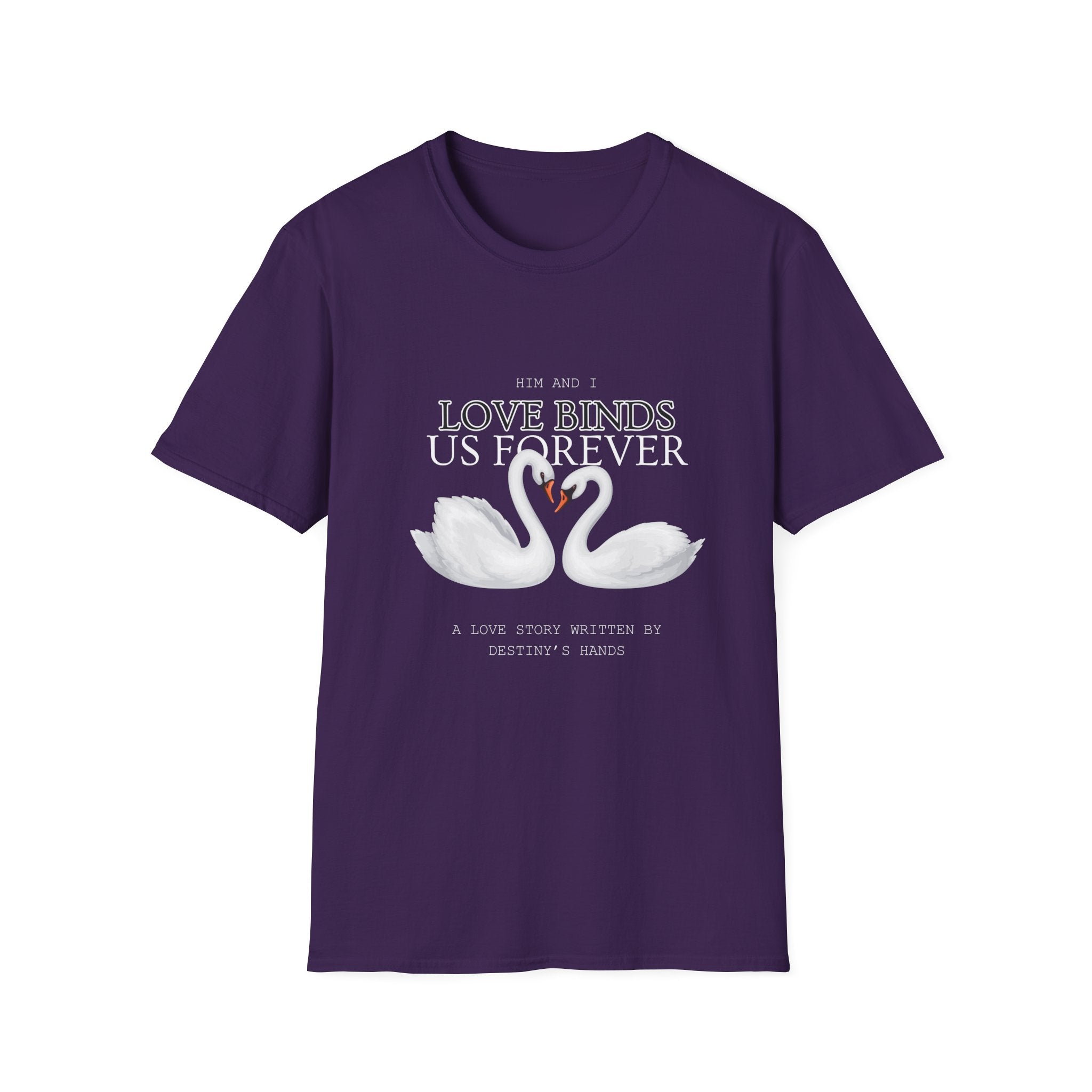 Romantic Swan Love T-Shirt | Perfect Gift for Couples
