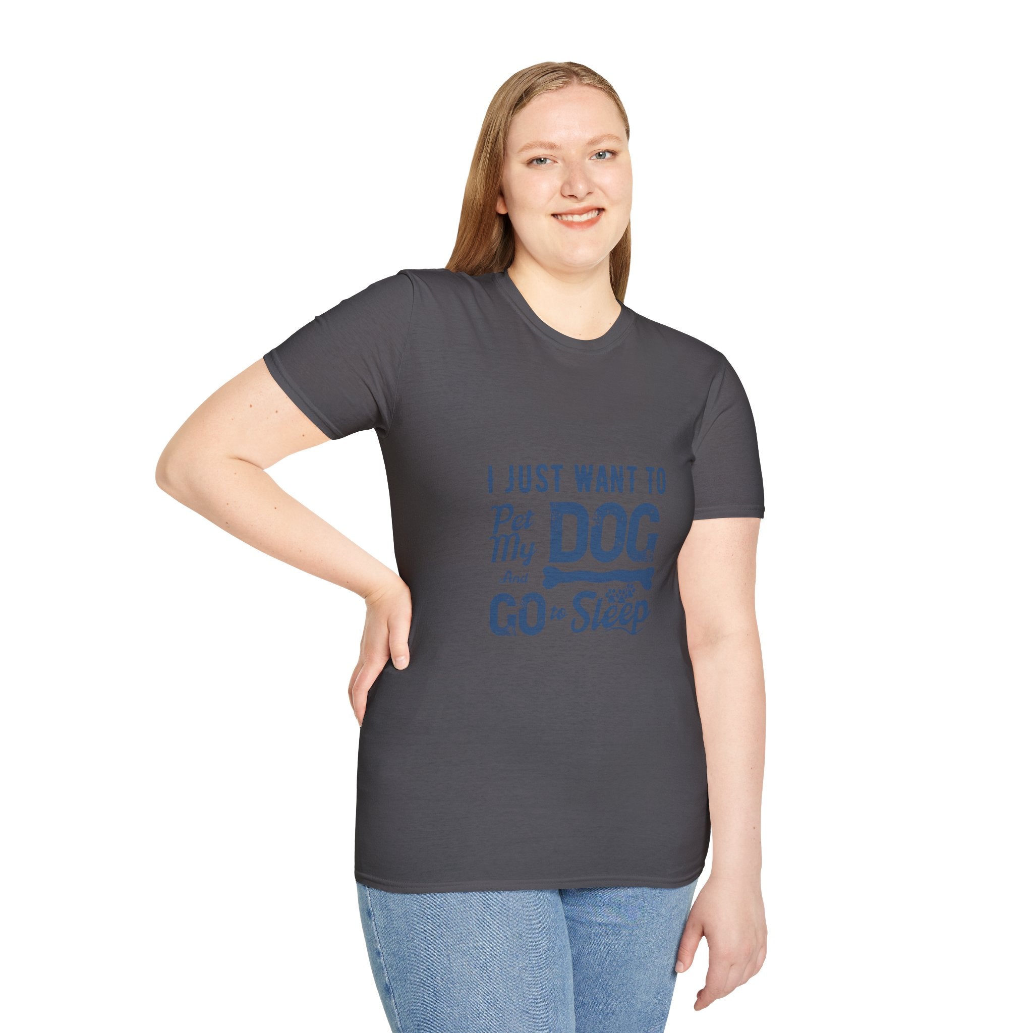 Funny Dog Lover Unisex T-Shirt, Pet Lover Gift, Cute Dog T-Shirt, Dog Mom, Dog Dad Apparel, Animal Lover Shirt