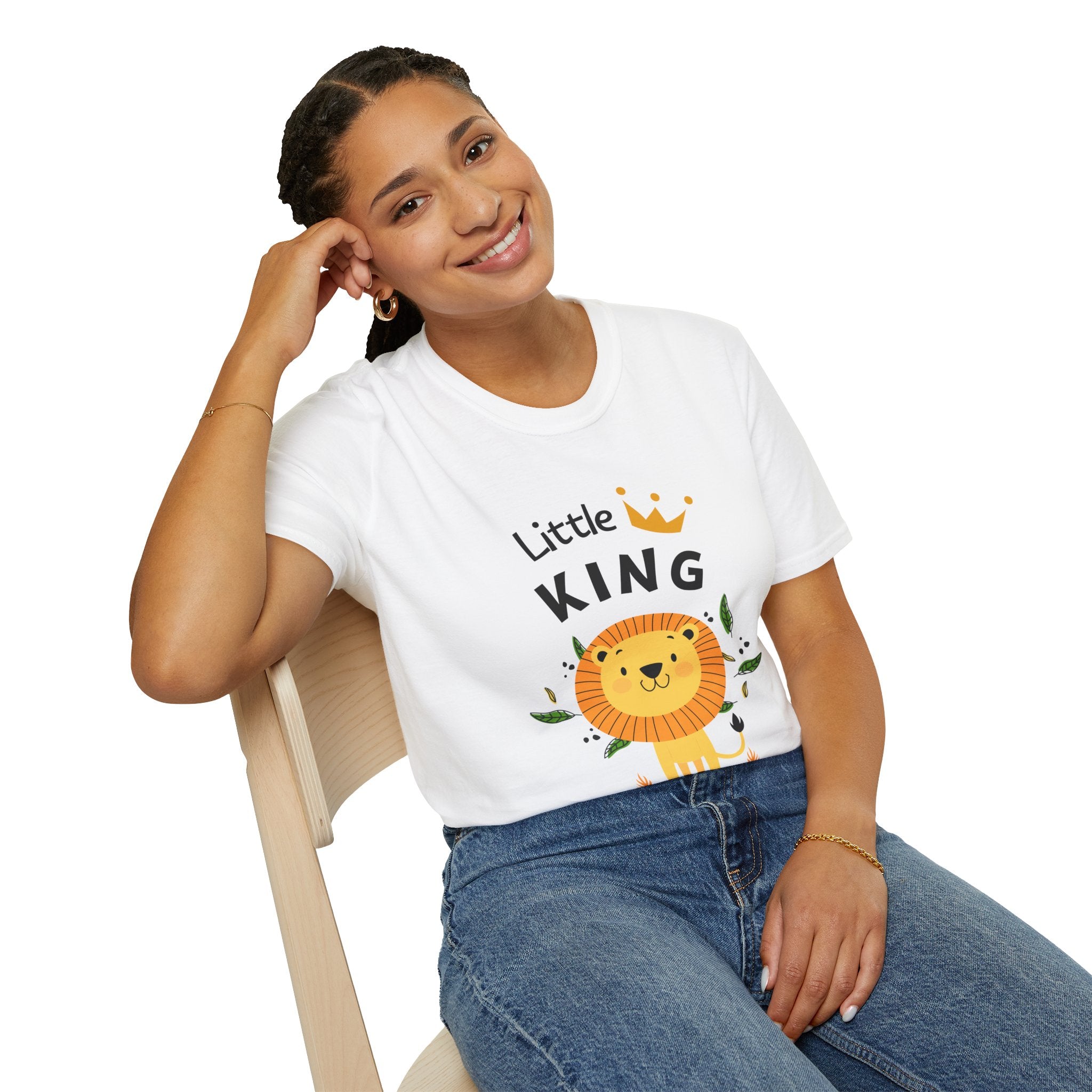 Cute Kids' T-Shirt, Little King Graphic Tee
