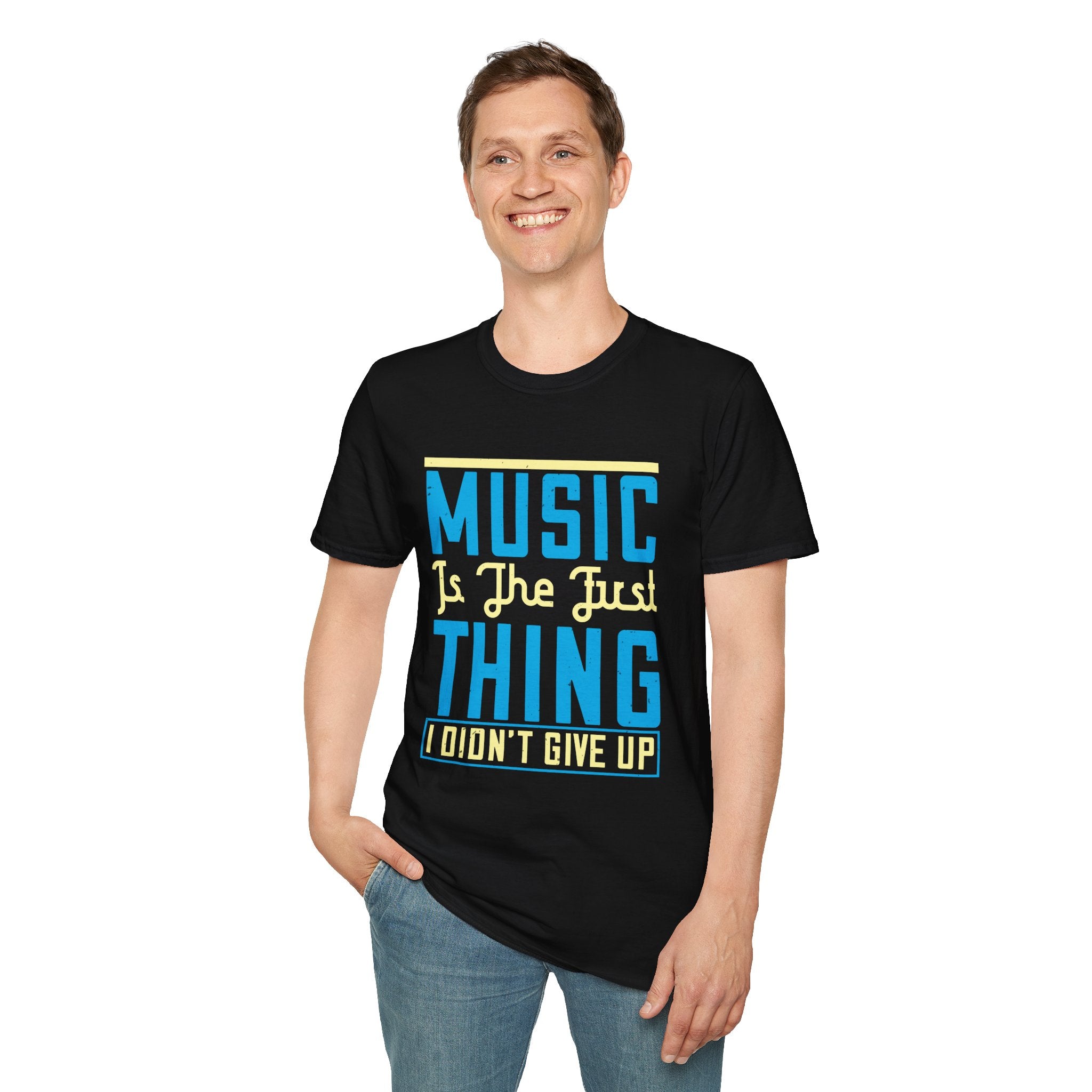 Music Motivational Unisex T-Shirt, Music Lover Gift, Inspirational Tee