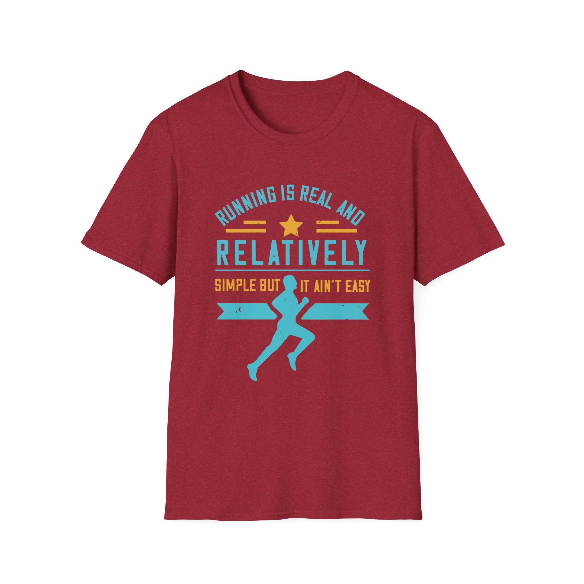 Motivational Running T-Shirt, Comfortable Workout Tee
