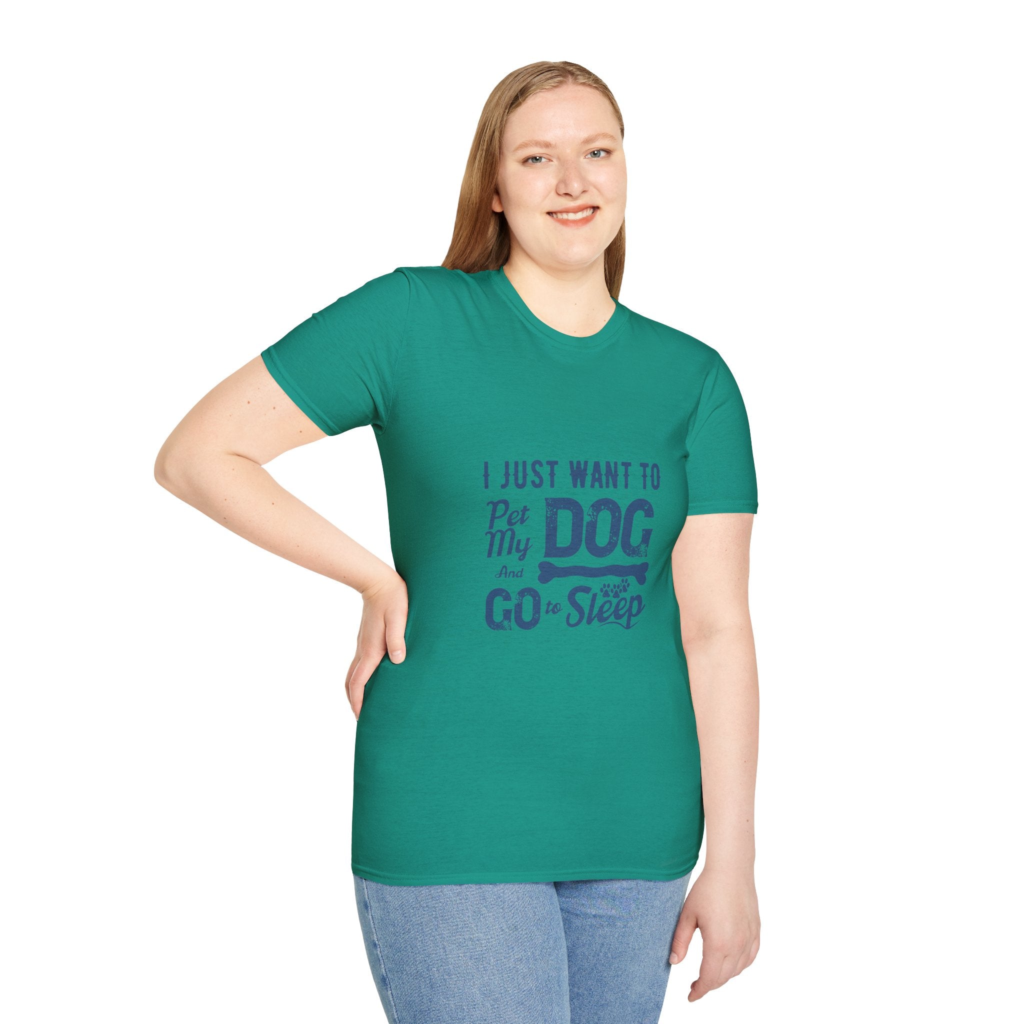 Funny Dog Lover Unisex T-Shirt, Pet Lover Gift, Cute Dog T-Shirt, Dog Mom, Dog Dad Apparel, Animal Lover Shirt