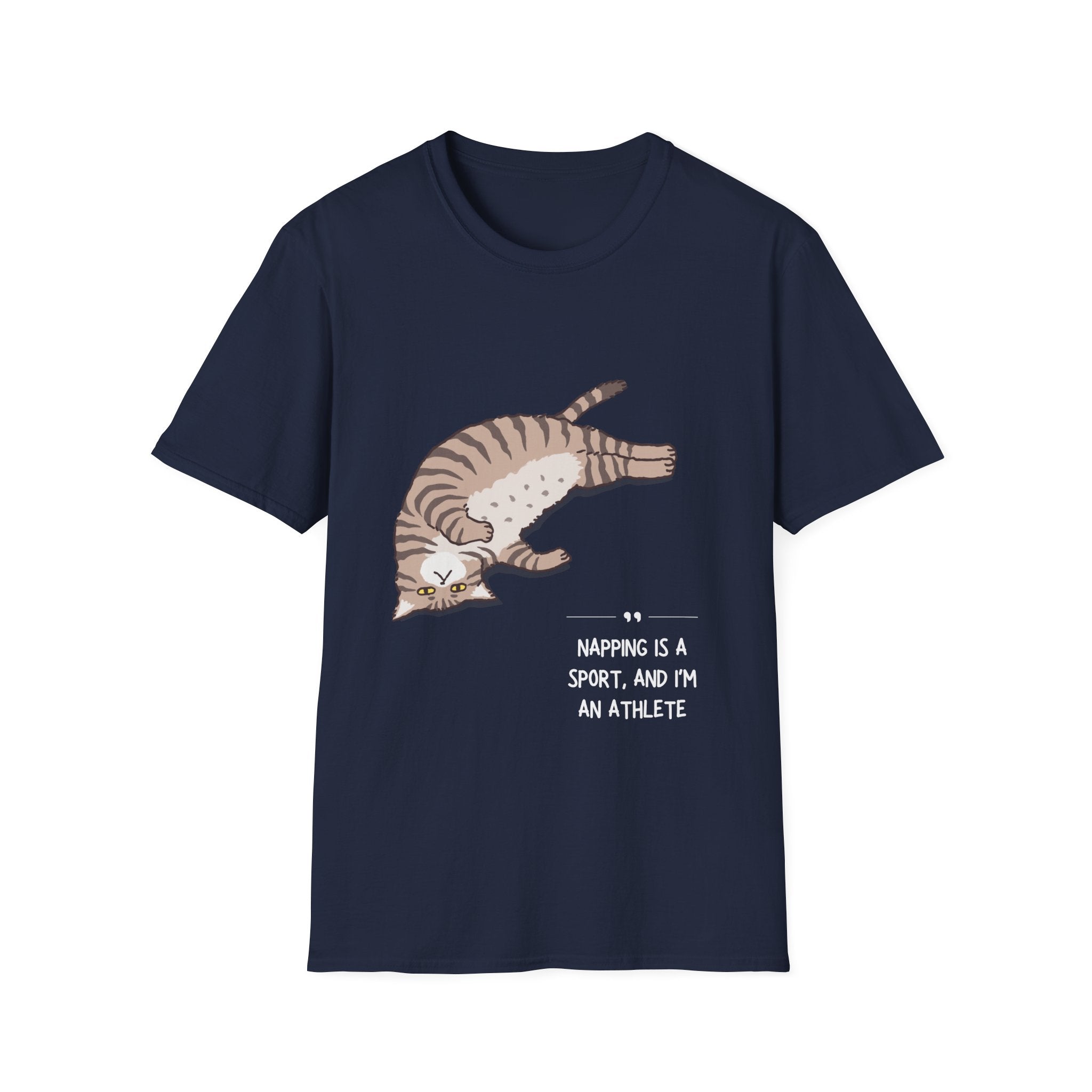 Cat Nap T-Shirt, Funny Cat Lover Gift, Unisex Tee