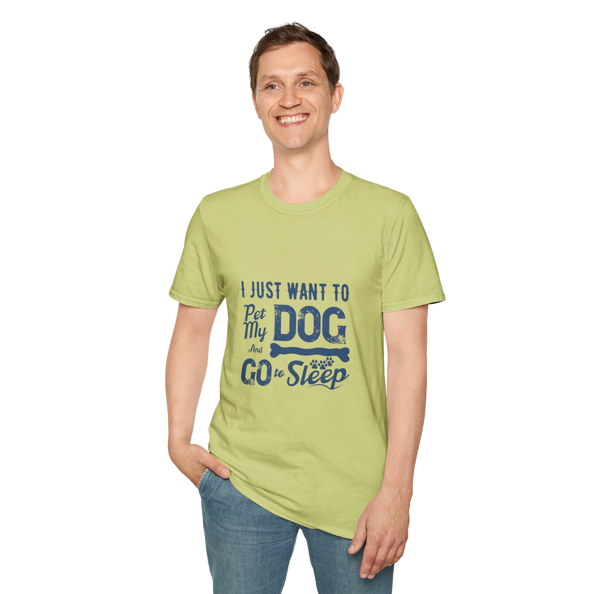 Funny Dog Lover Unisex T-Shirt, Pet Lover Gift, Cute Dog T-Shirt, Dog Mom, Dog Dad Apparel, Animal Lover Shirt
