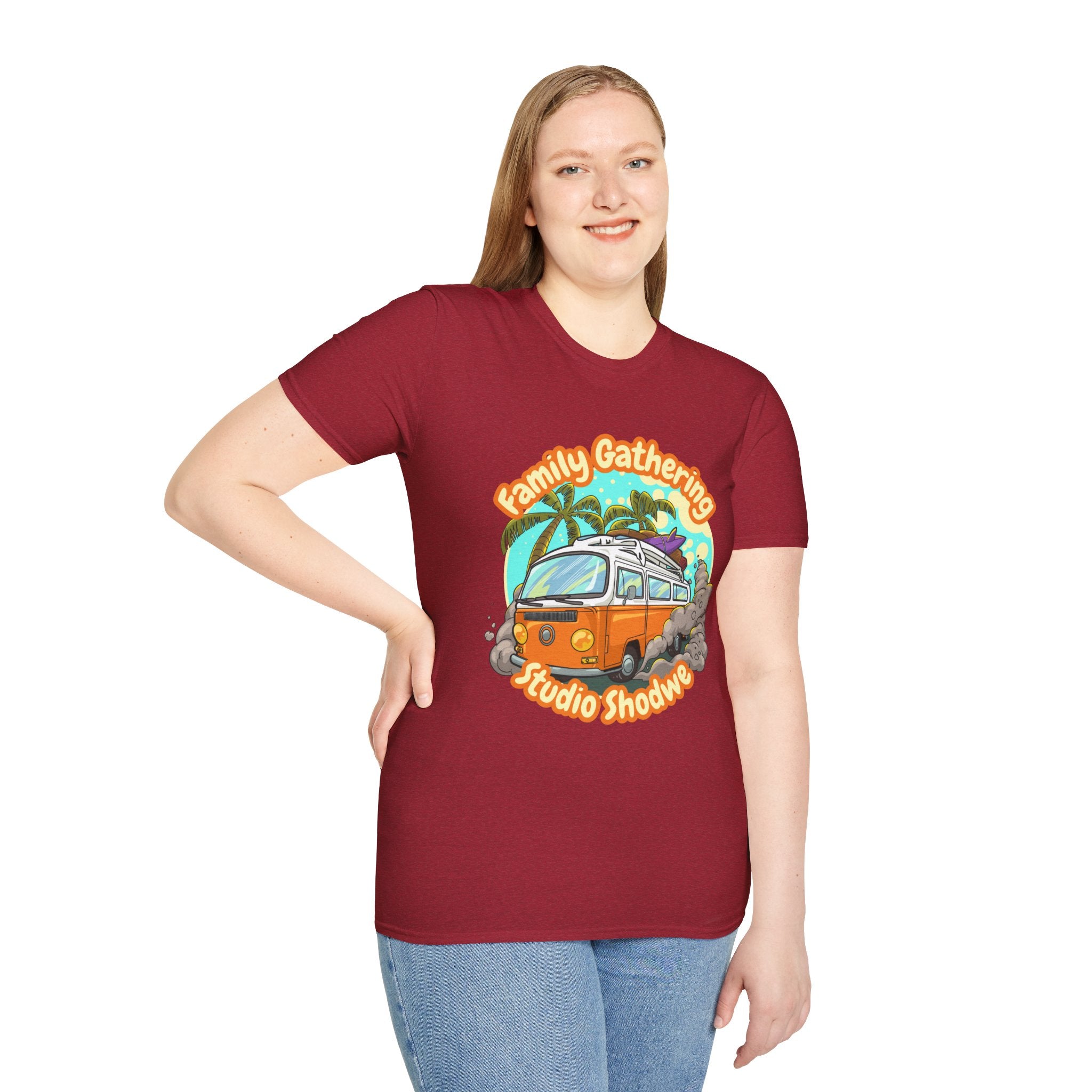 Family Gathering Unisex Softstyle T-Shirt, Family Reunion Tee