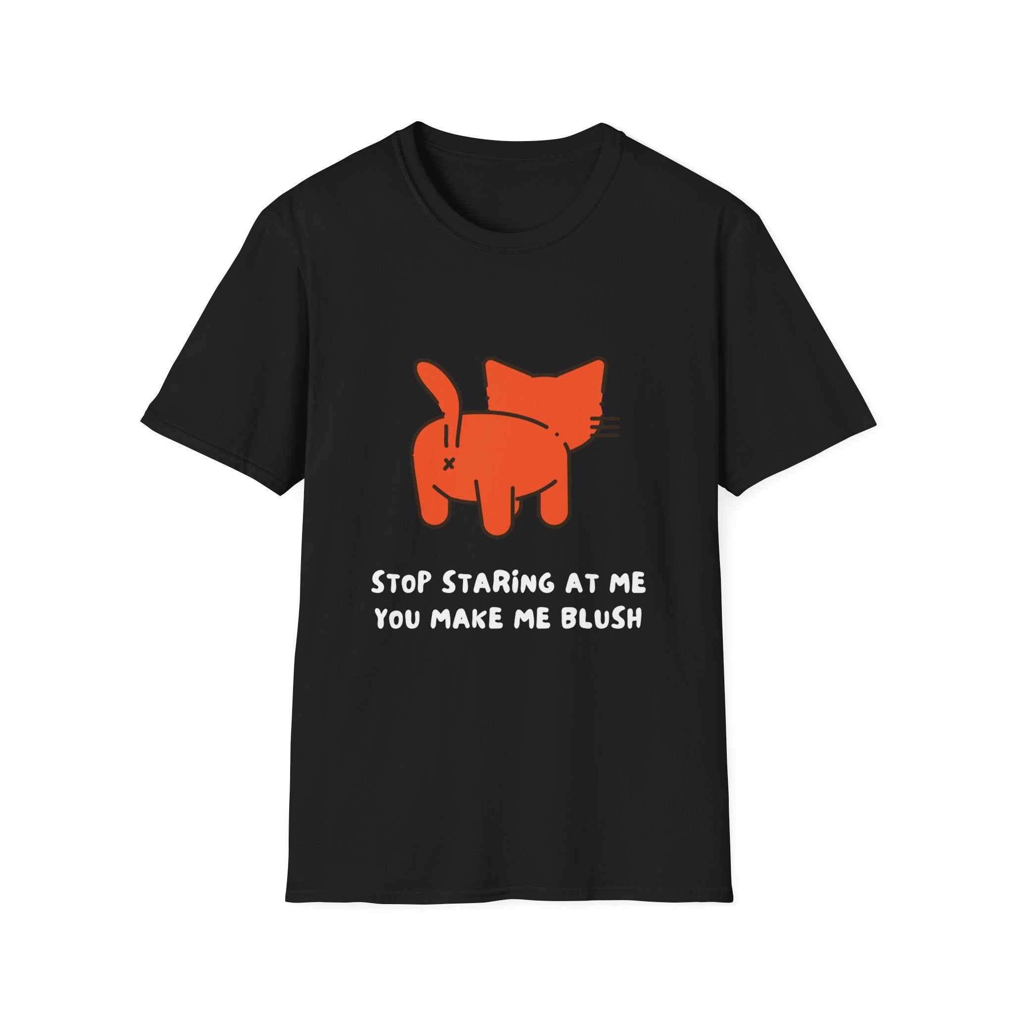 Adorable Cat Graphic Tee, Funny Cat Shirt, Gift for Cat Lovers