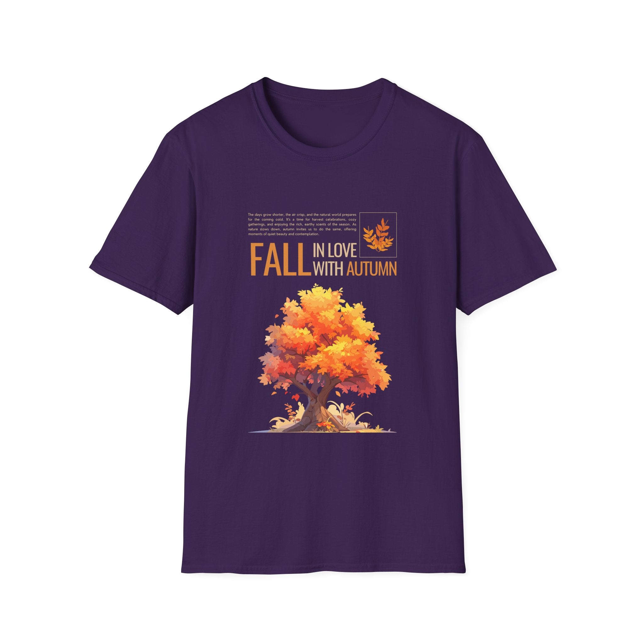 Fall-Inspired Unisex T-Shirt, Autumn Vibes Tee