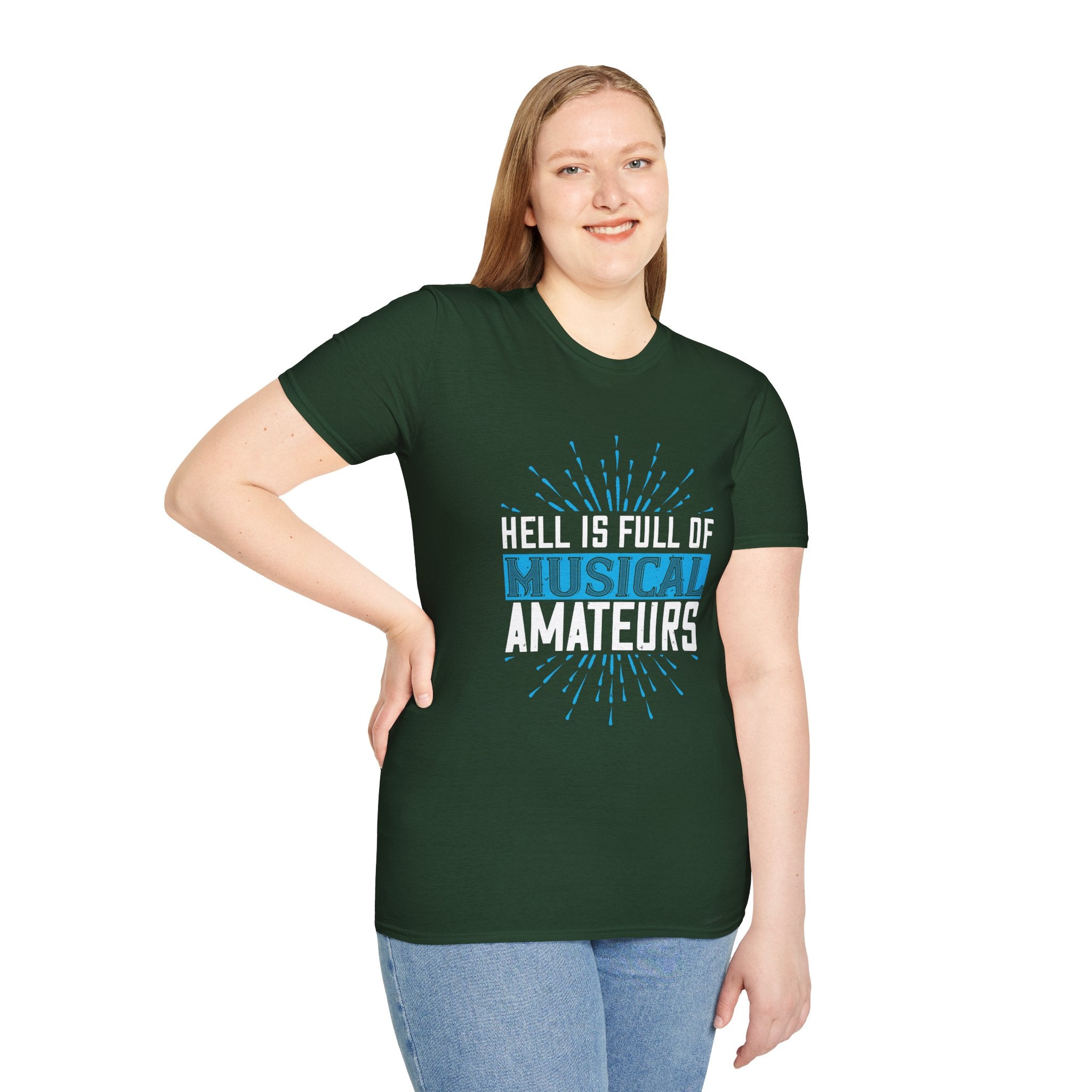 Musical Amateurs T-Shirt, Funny Music Lover Tee, Unisex Softstyle Shirt