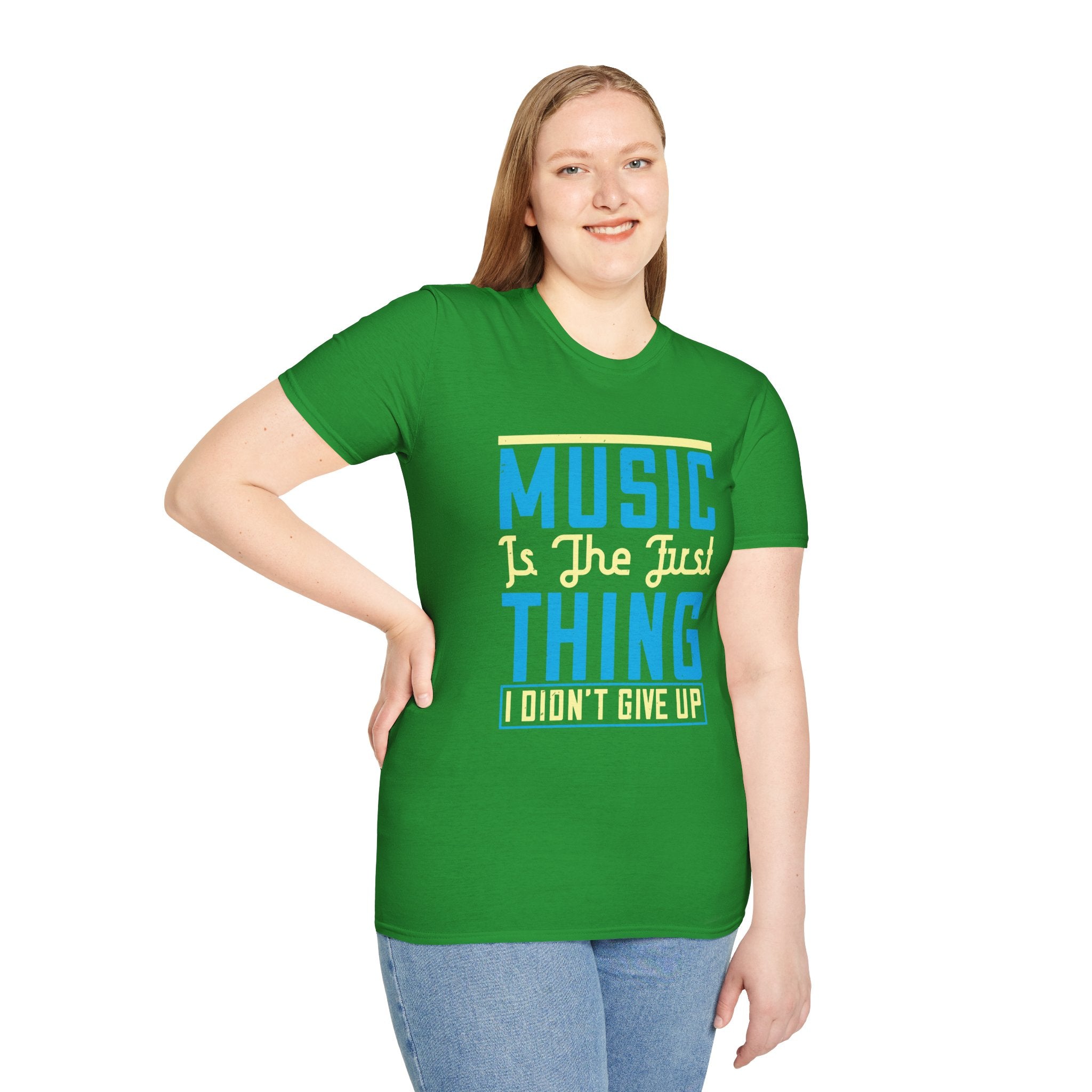 Music Motivational Unisex T-Shirt, Music Lover Gift, Inspirational Tee