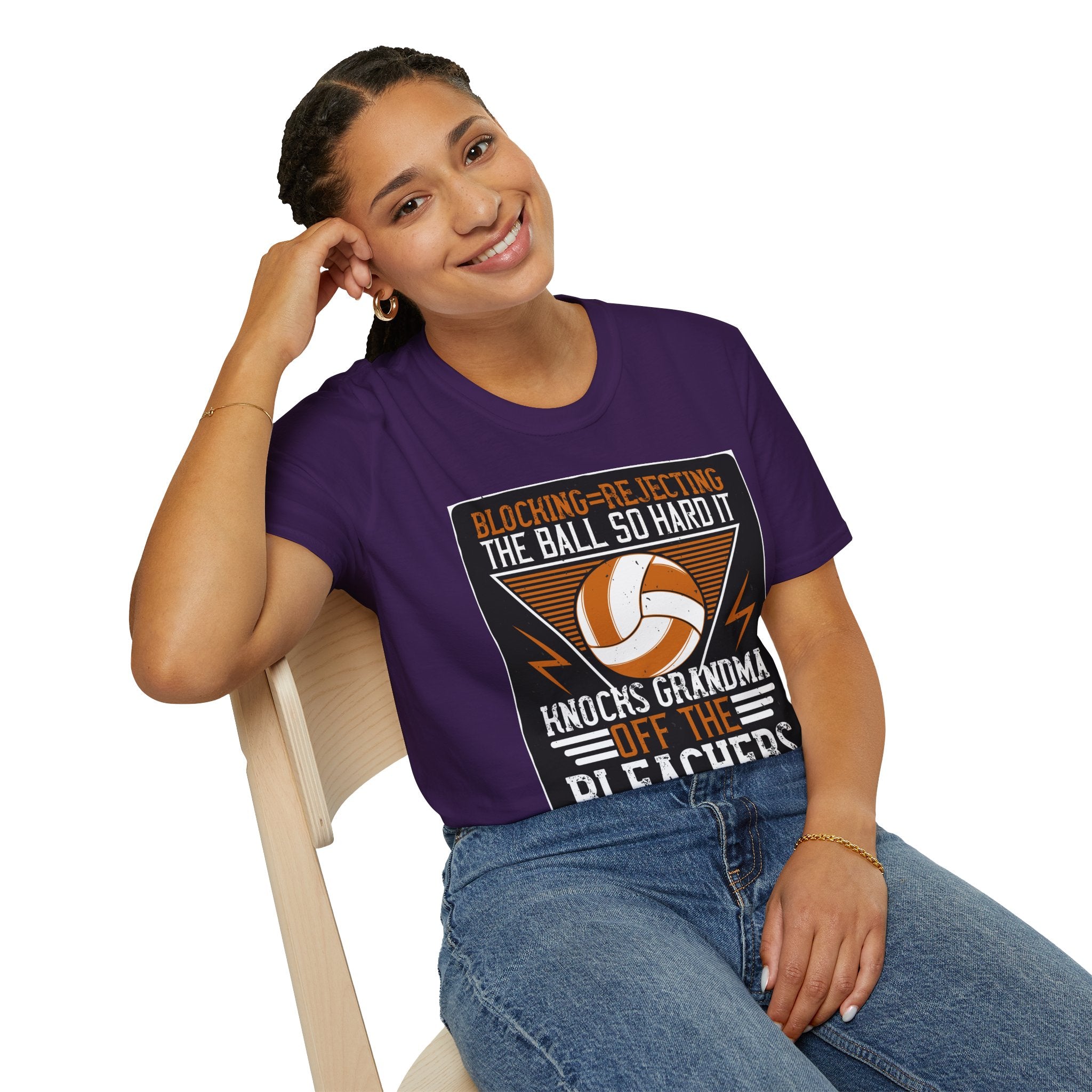 Volleyball Grandma T-Shirt - Perfect Gift for Sports Lovers