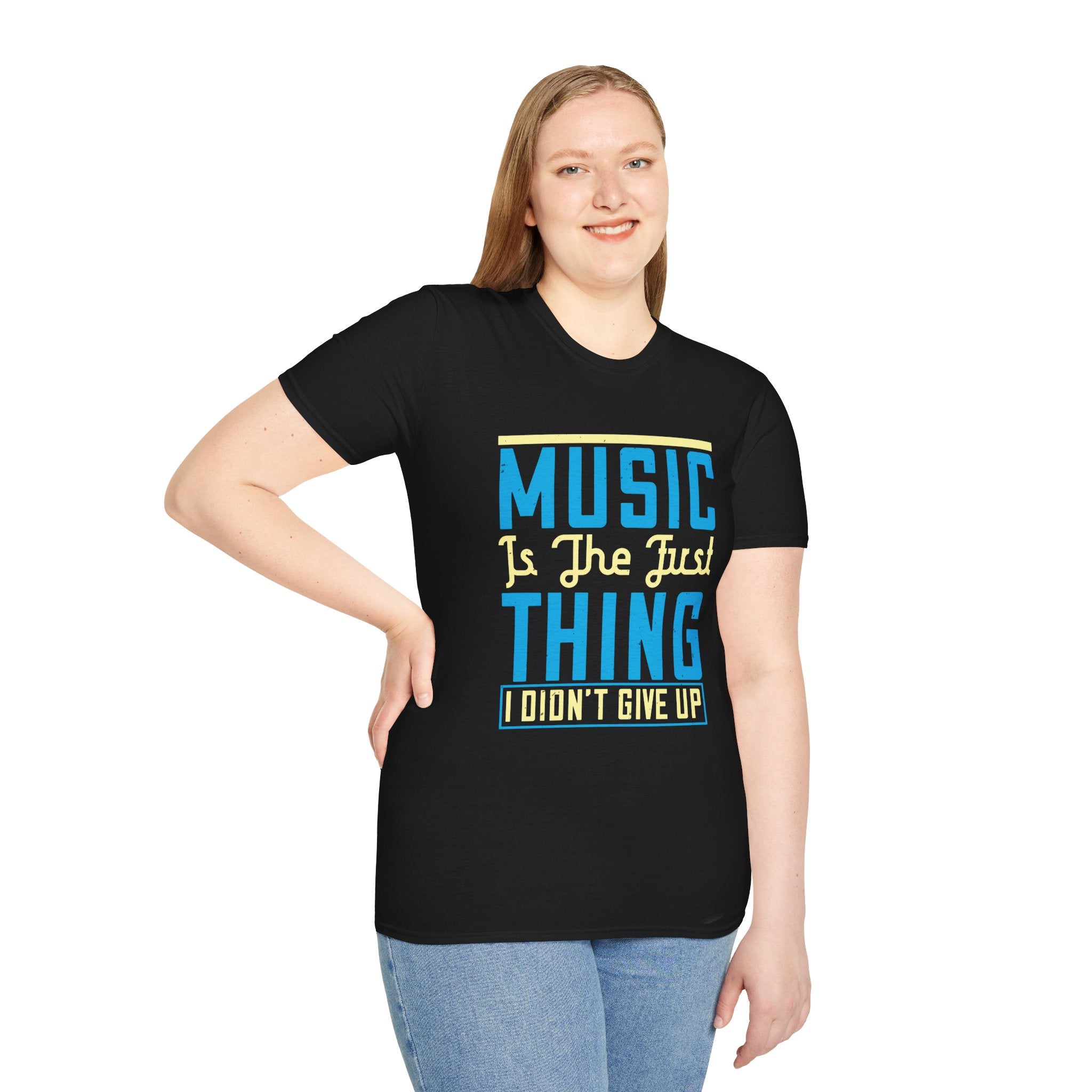 Music Motivational Unisex T-Shirt, Music Lover Gift, Inspirational Tee