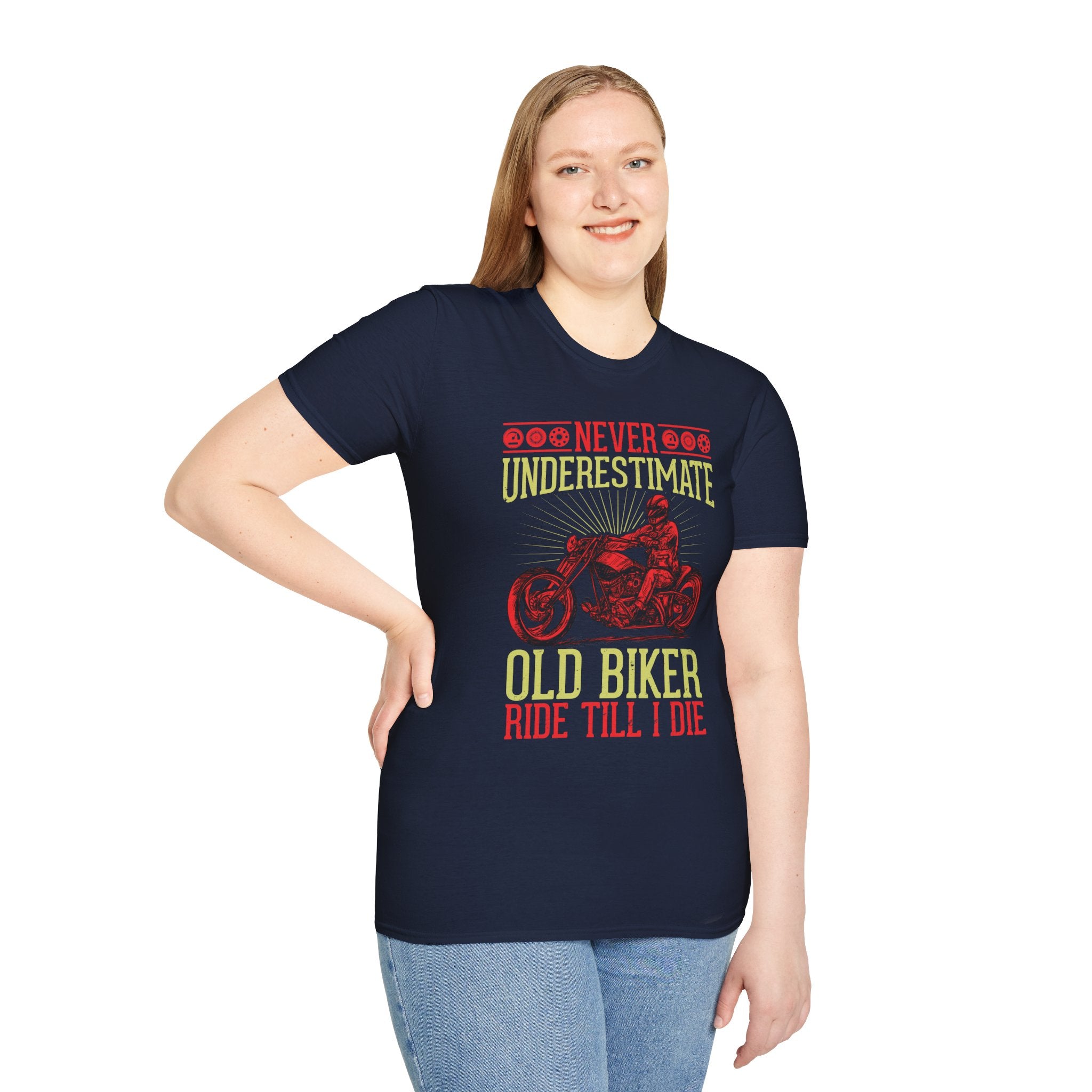 Unisex Biker Shirt - Never Underestimate Old Biker - Motorcycle Gift, Motorbike Lover Tee, Father’s Day Present, Adventure Apparel, [...]