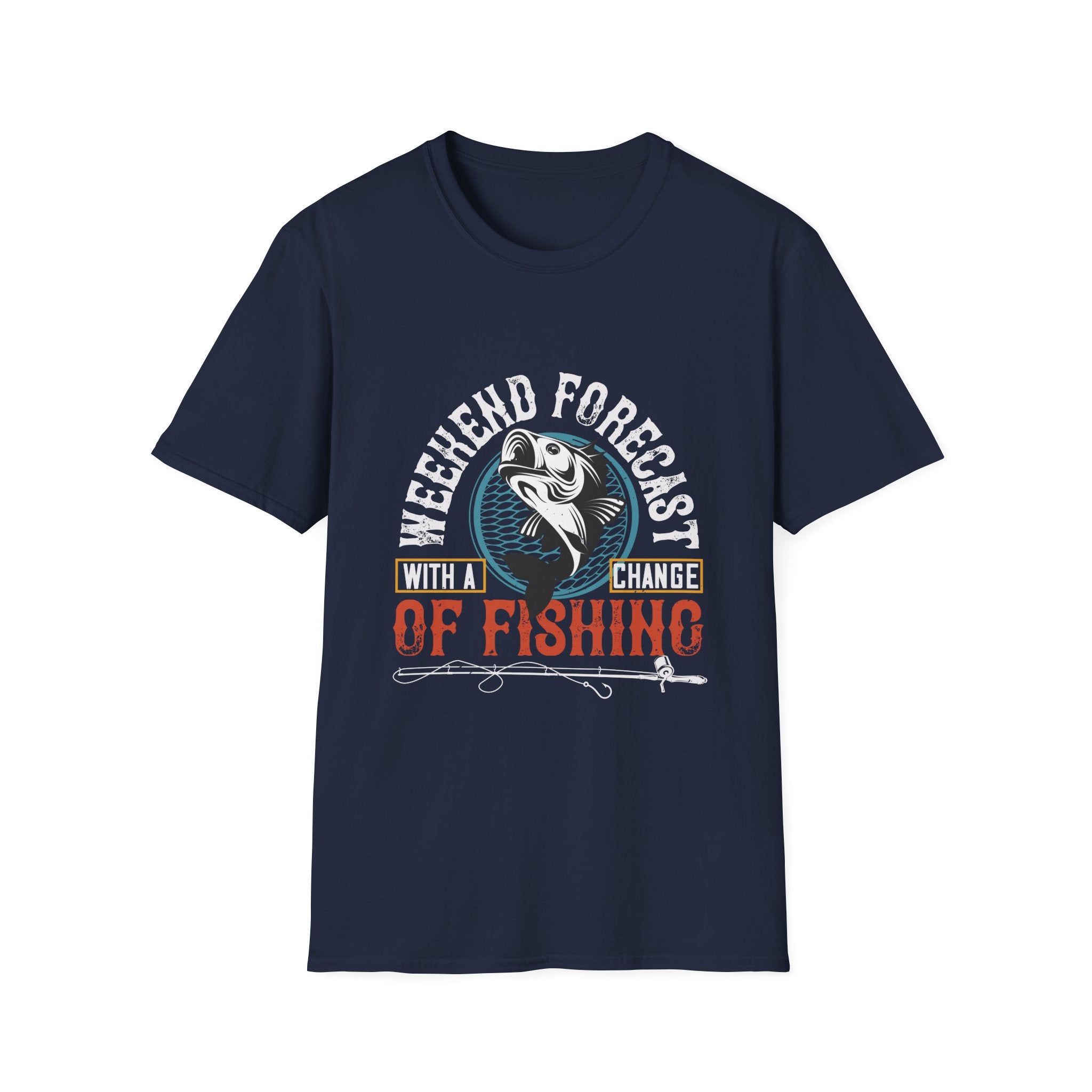 Weekend Fishing Forecast Unisex T-Shirt, Fishing Shirt