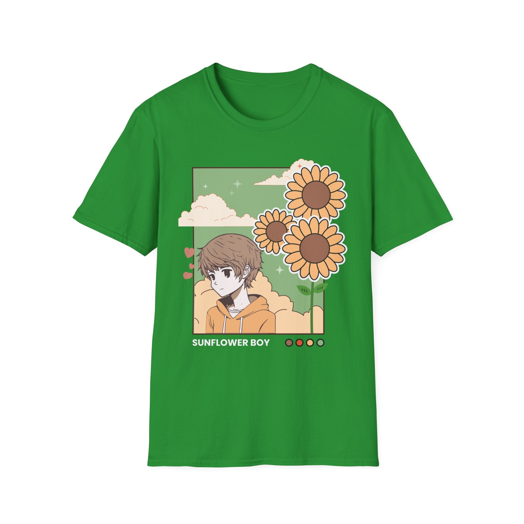 Sunflower Aesthetic Unisex T-Shirt, Softstyle Tee, Casual Wear