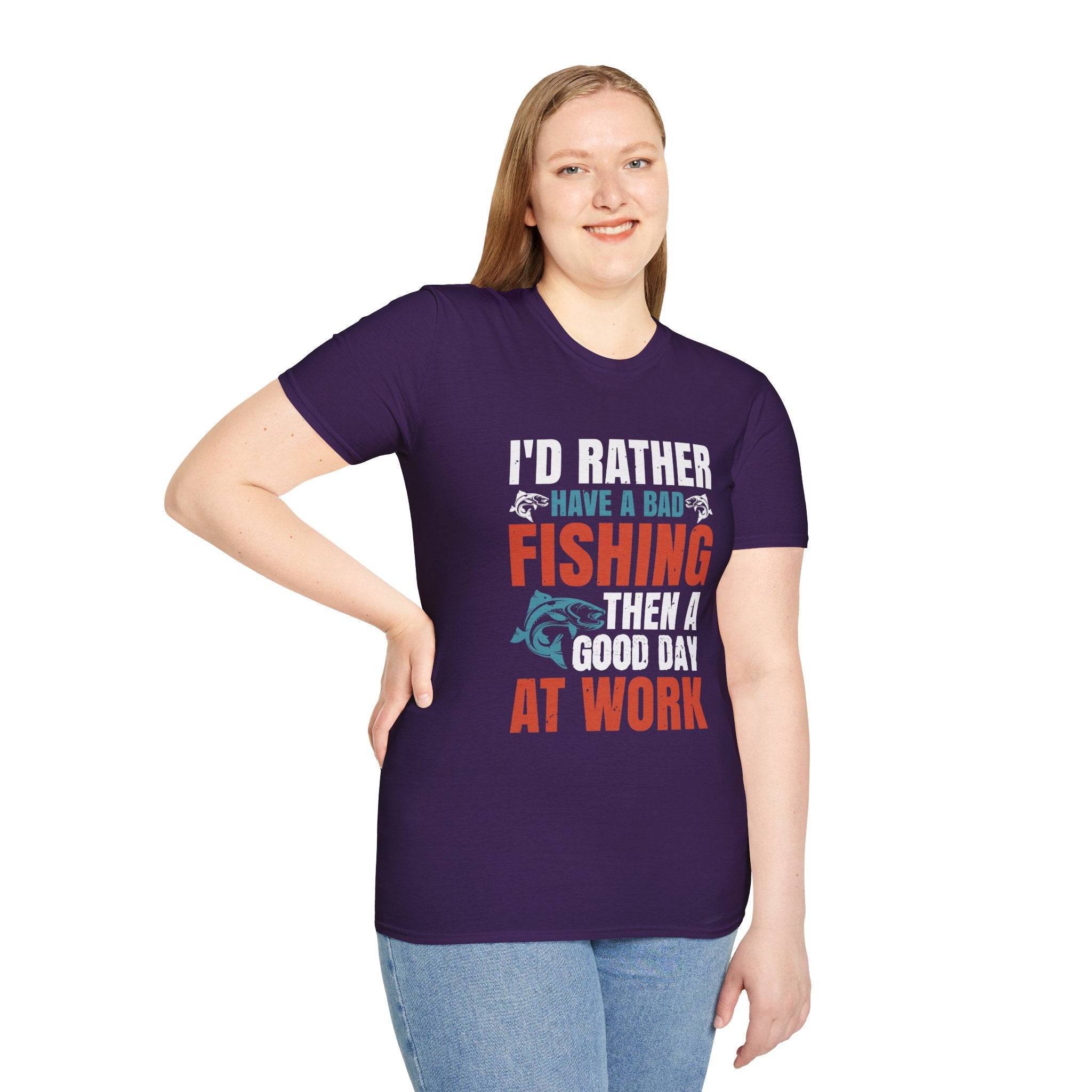 Fishing Humor T-Shirt, Fishing Gift, Unisex Tee
