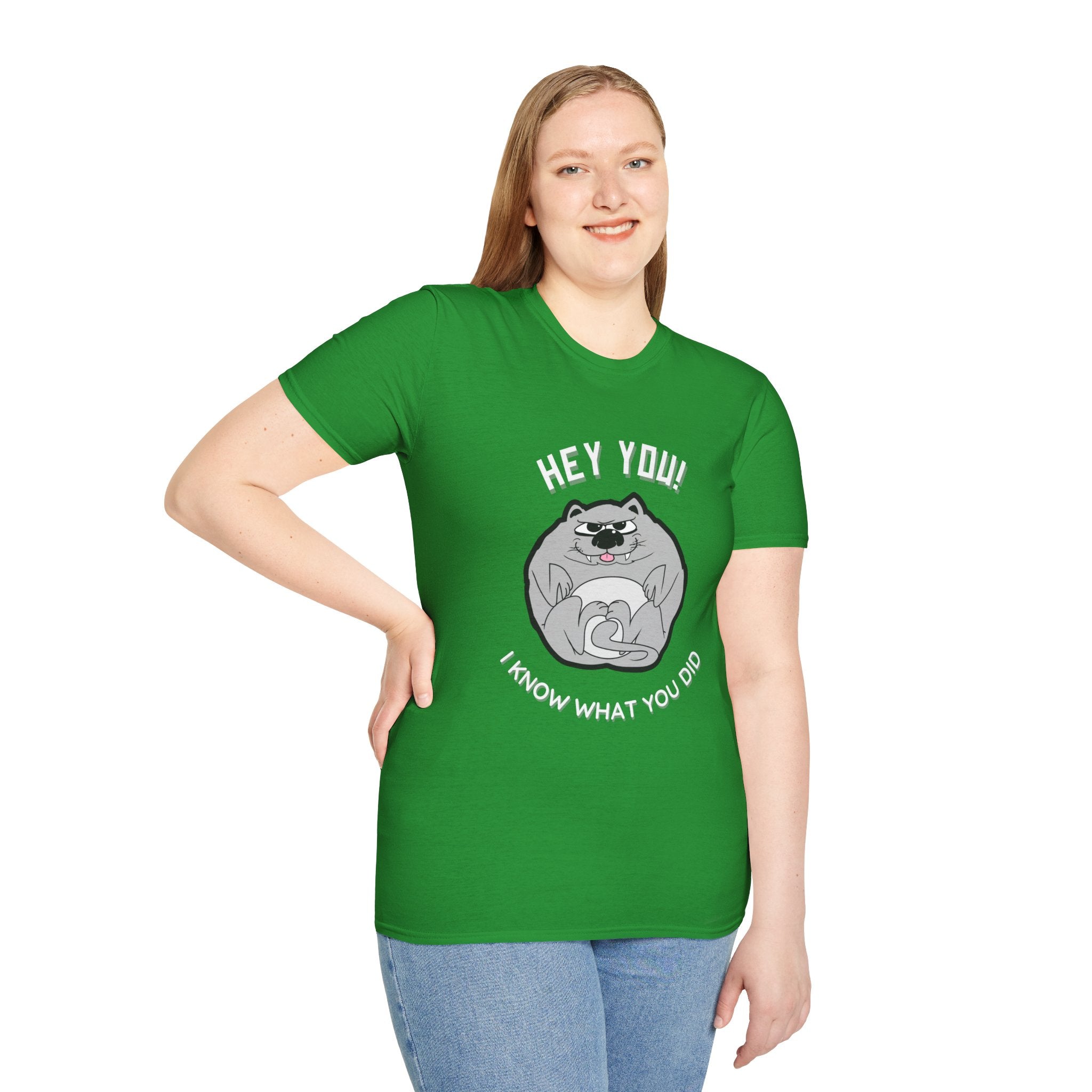 Funny Cat Graphic T-Shirt, Cute Pet Lover Gift