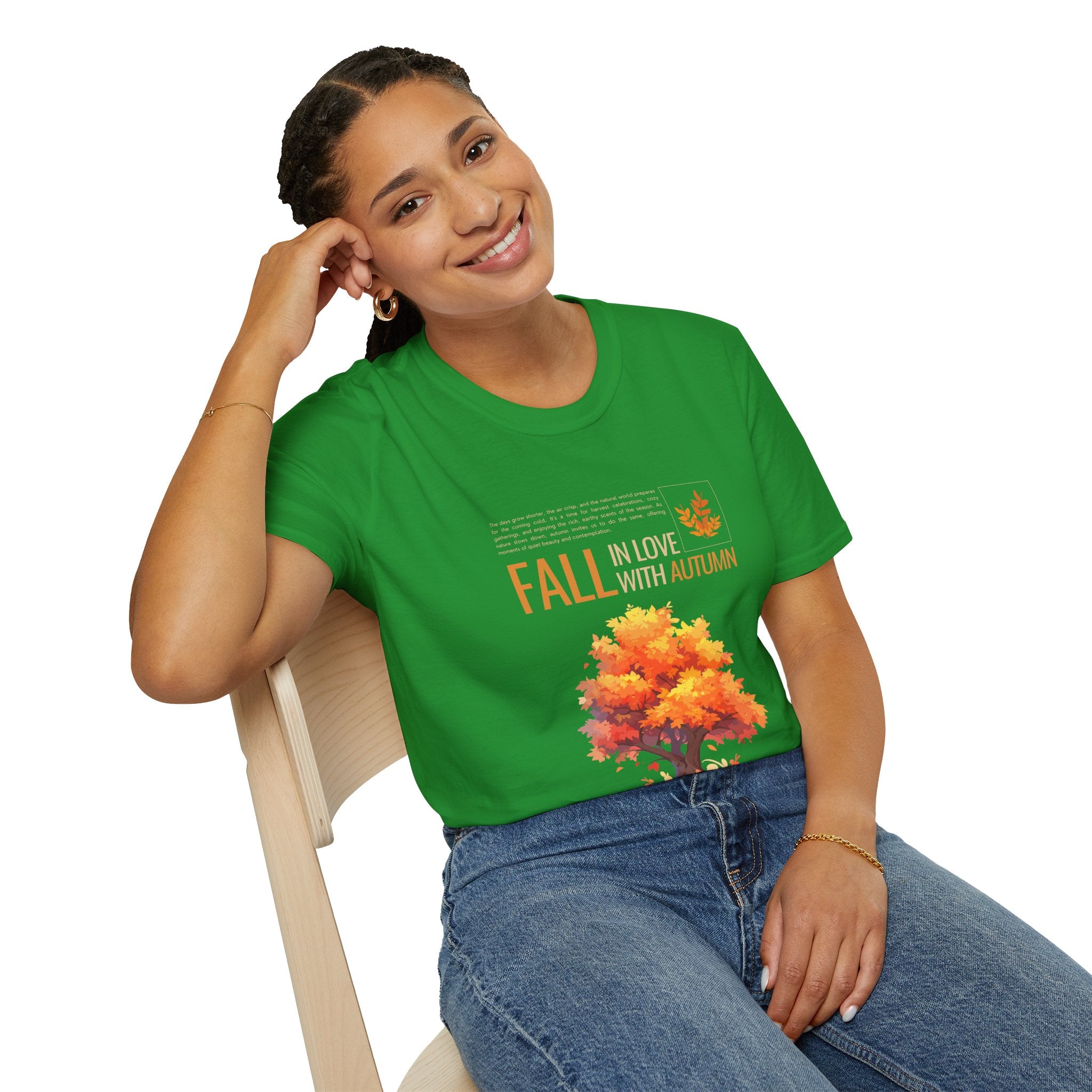 Fall-Inspired Unisex T-Shirt, Autumn Vibes Tee