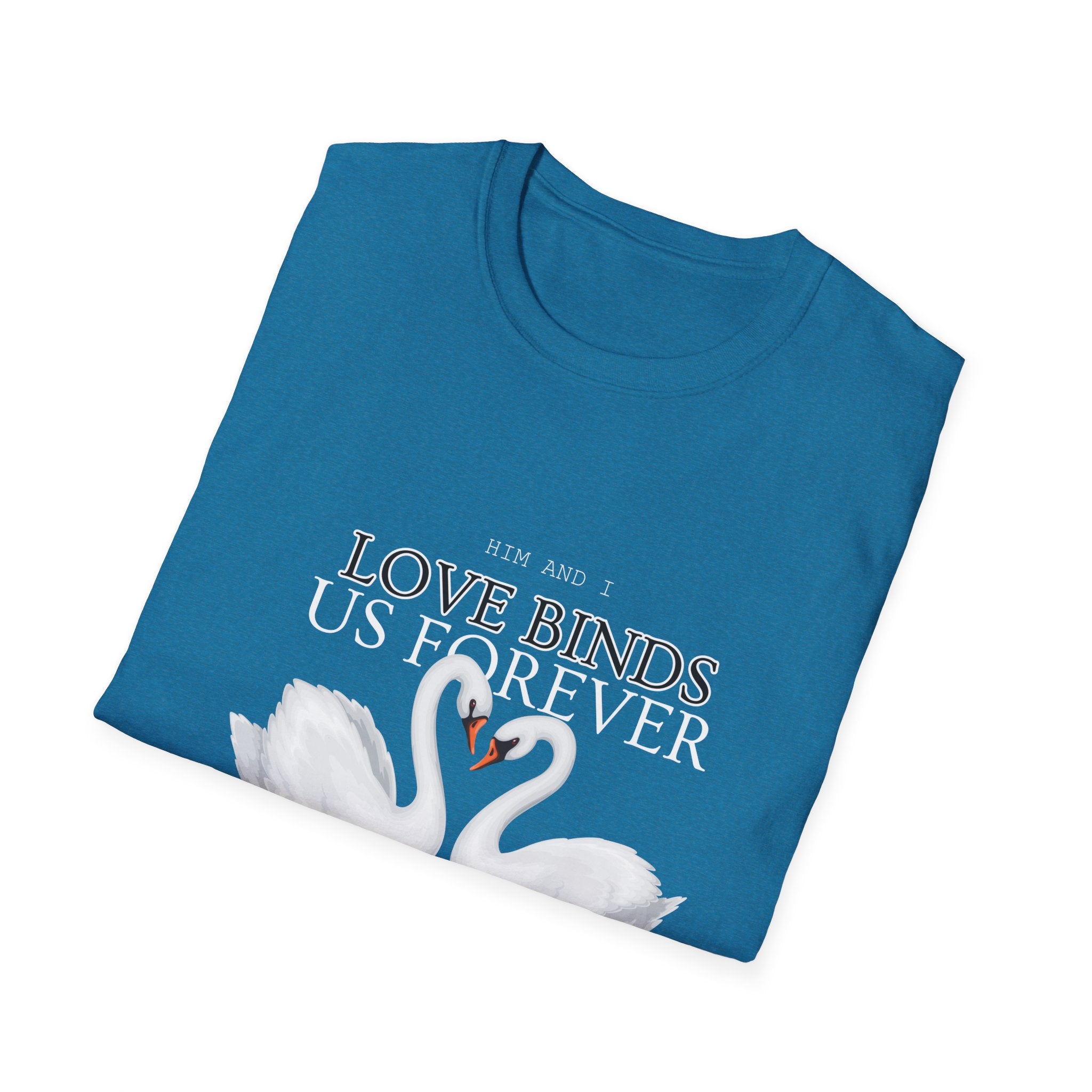 Romantic Swan Love T-Shirt | Perfect Gift for Couples