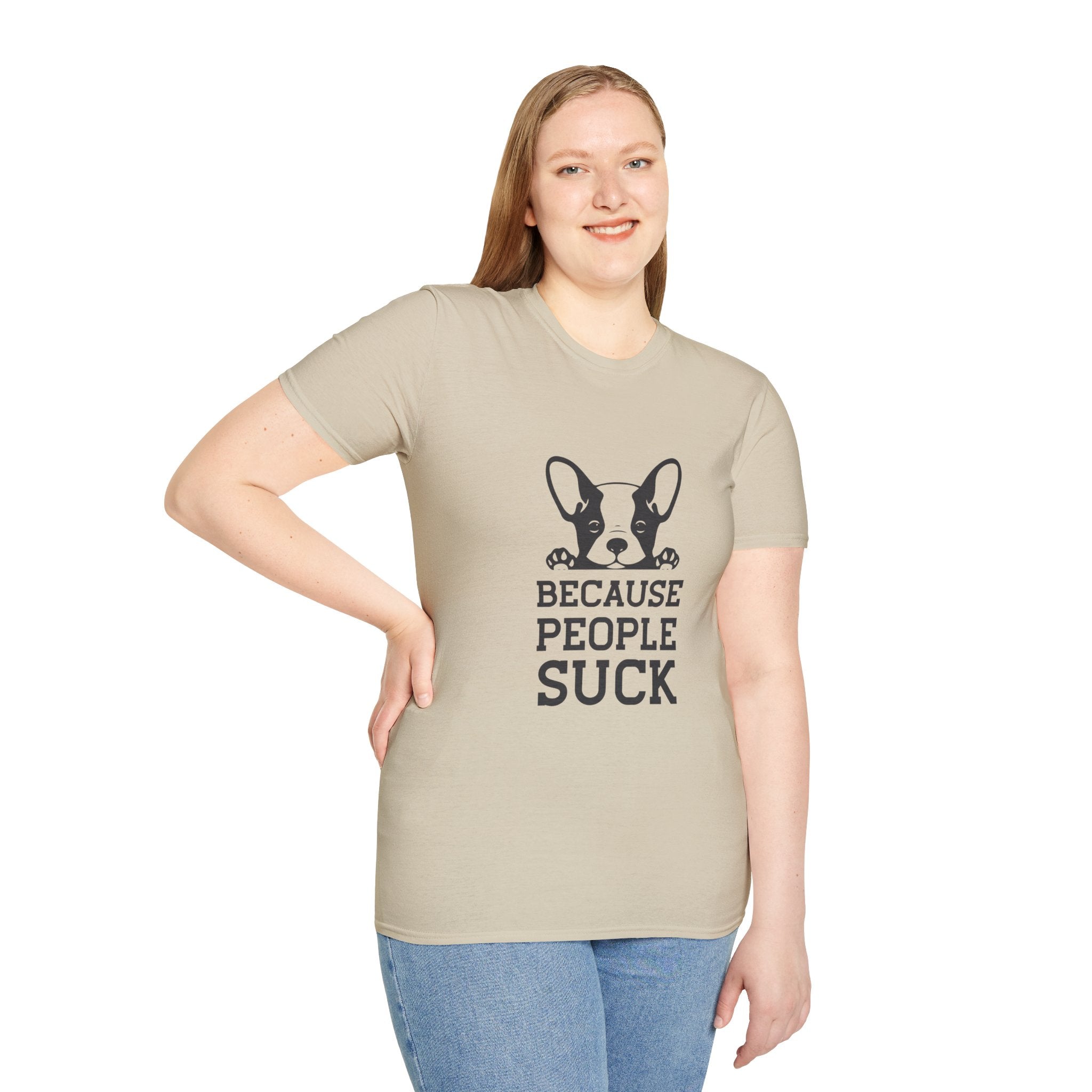 Funny Dog Lover Unisex T-Shirt, Gift for Pet Owners, Humor Tee, Casual Wear, Birthday, Dog Gifts, Animal Lovers