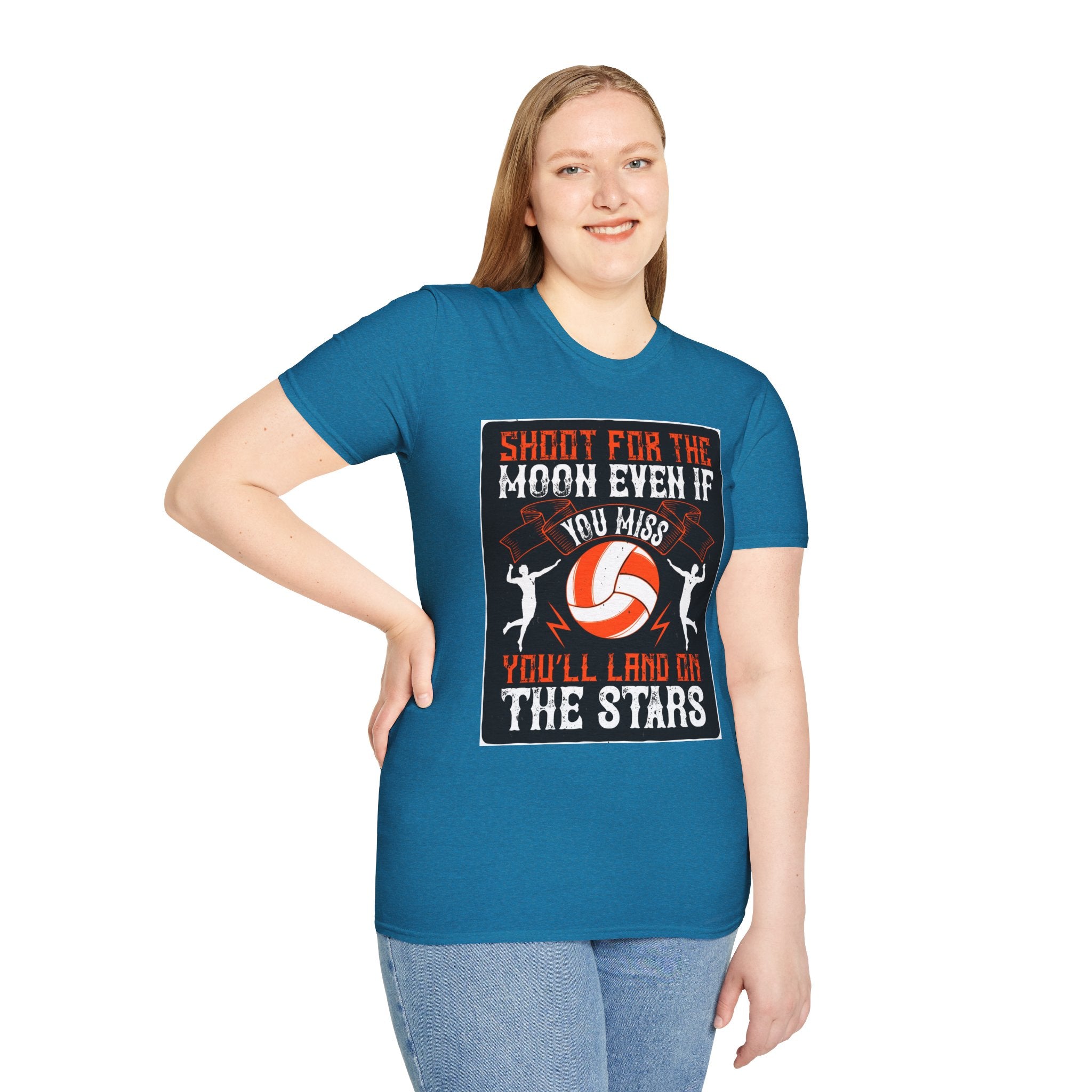 Volleyball Inspirational T-Shirt, Motivational Sports Tee for Athletes