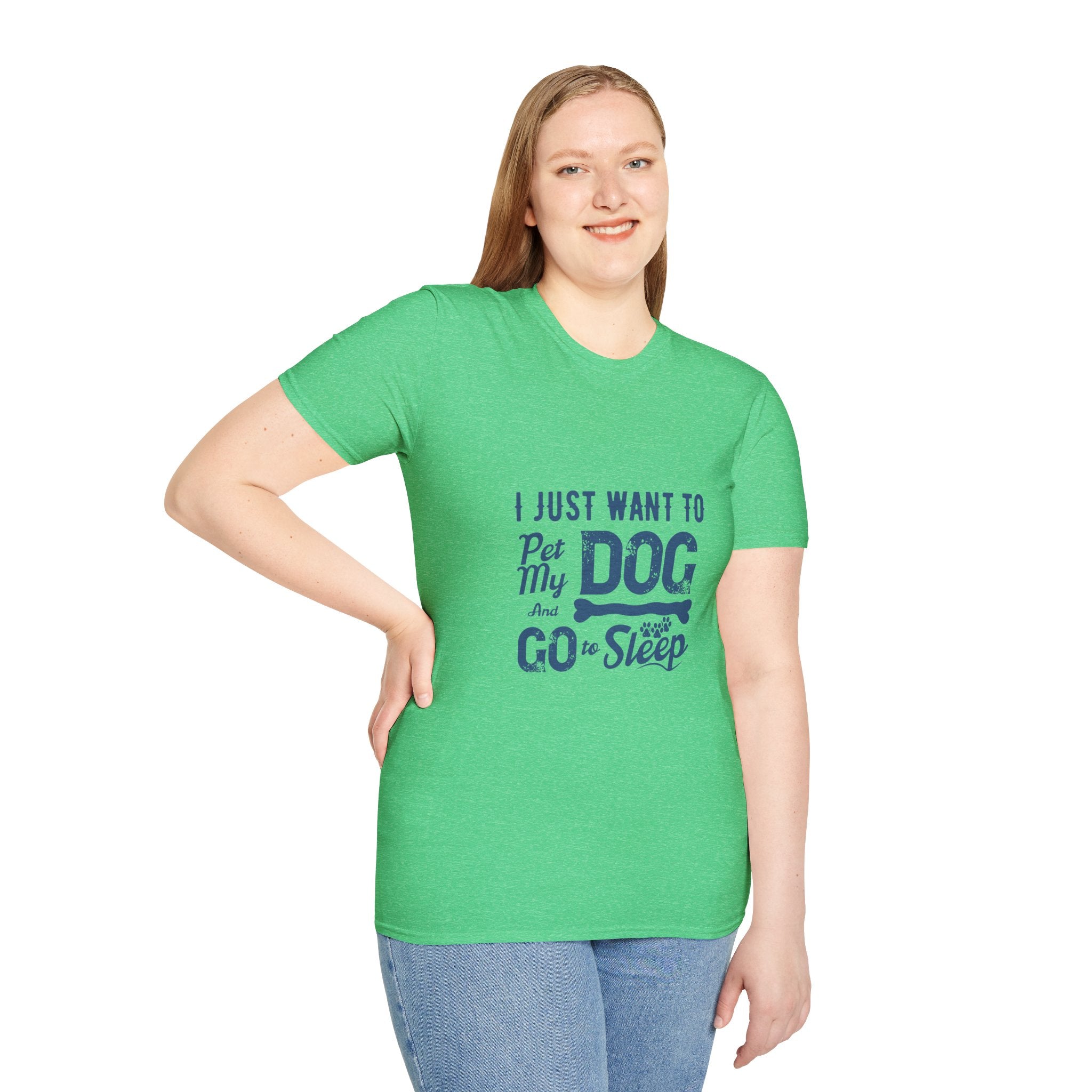 Funny Dog Lover Unisex T-Shirt, Pet Lover Gift, Cute Dog T-Shirt, Dog Mom, Dog Dad Apparel, Animal Lover Shirt